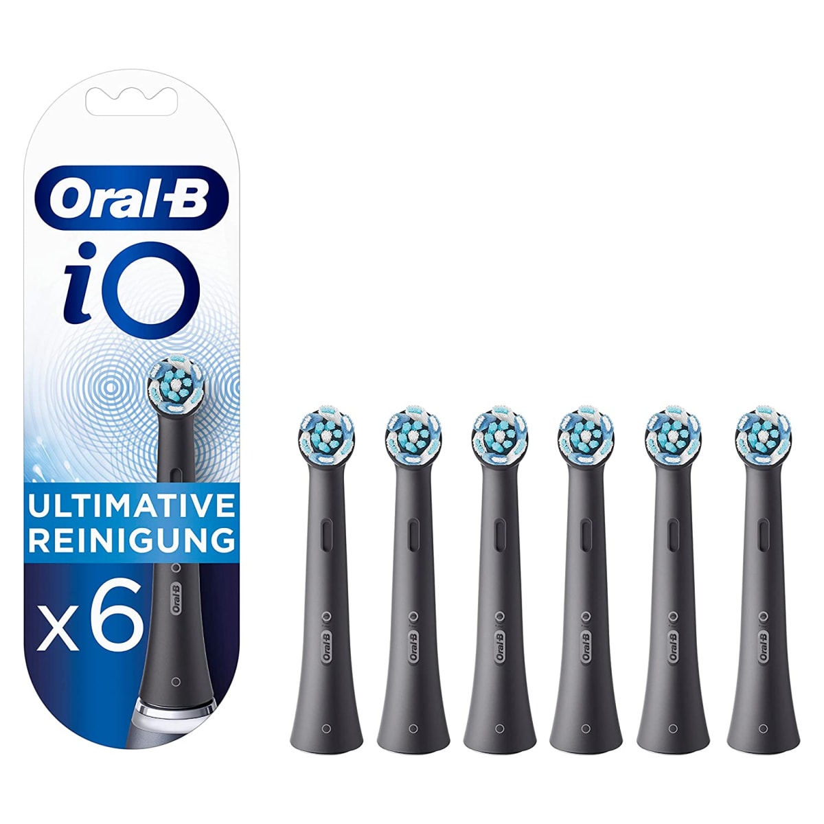 Oral-B iO RB CB-6 Ultimative Reinigung black Ersatzbürsten
