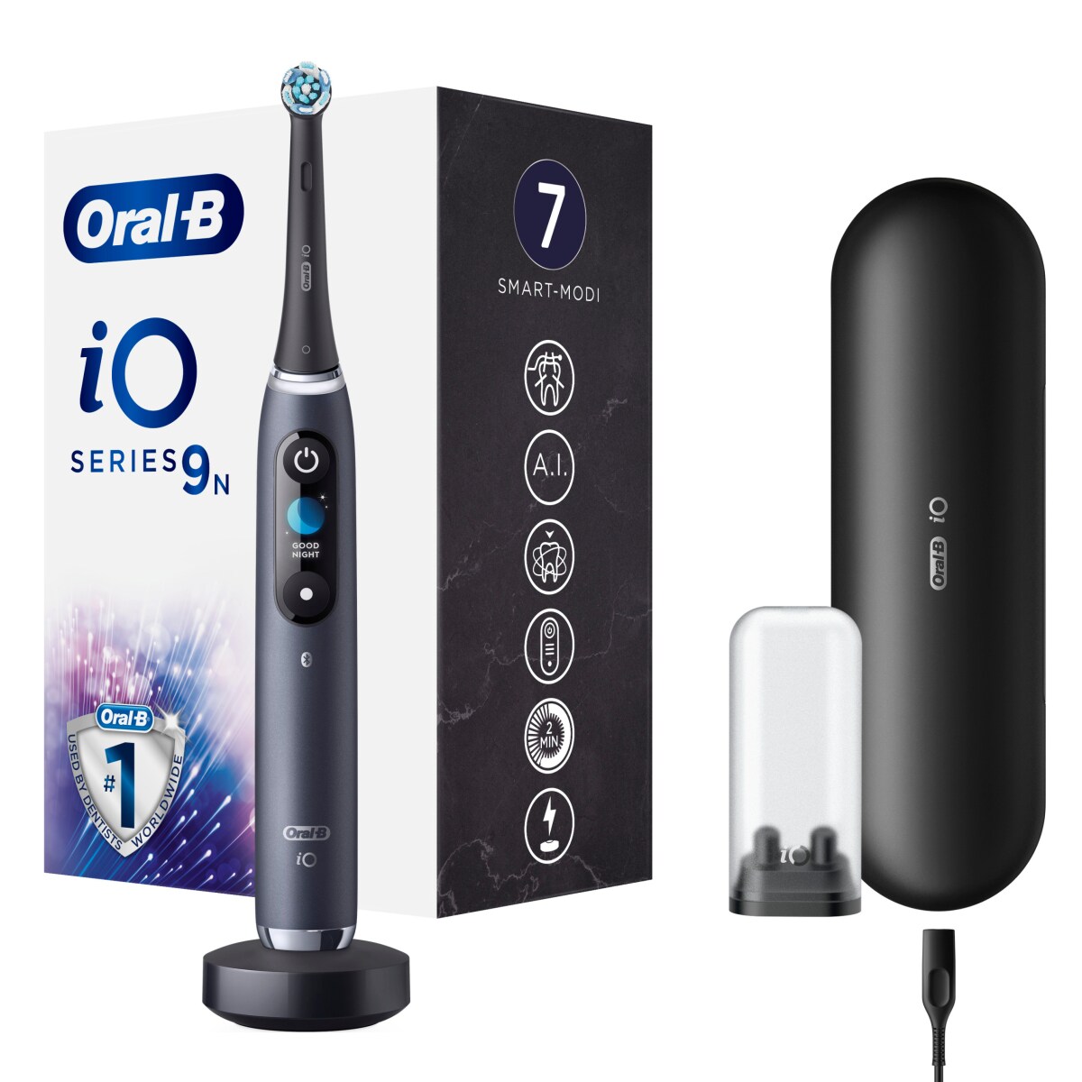 Oral-B iO Series 9N Black Onyx elektrische Zahnbürste