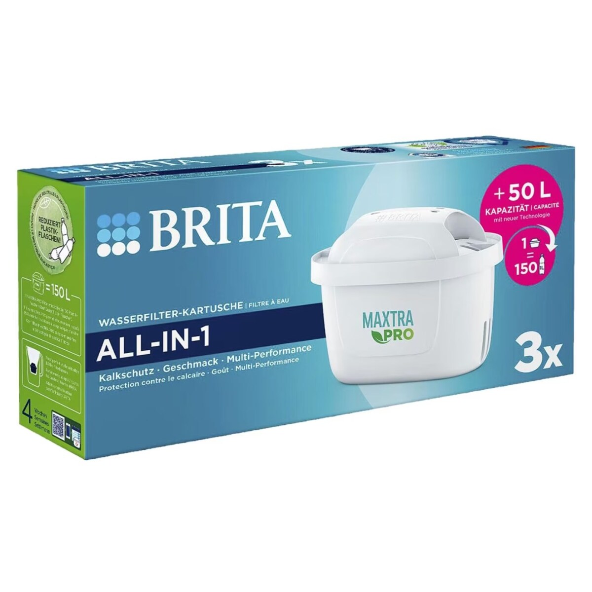 Brita Maxtra Pro All-in-1 Filterkartuschen 3er Pack - Bild 1
