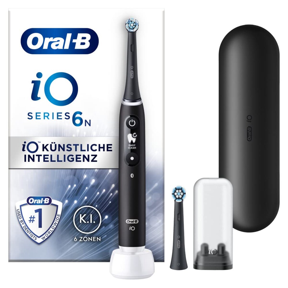 Oral-B iO elektrische Zahnb&uuml;rste Series 6 Black lava JAS22 - Bild 1