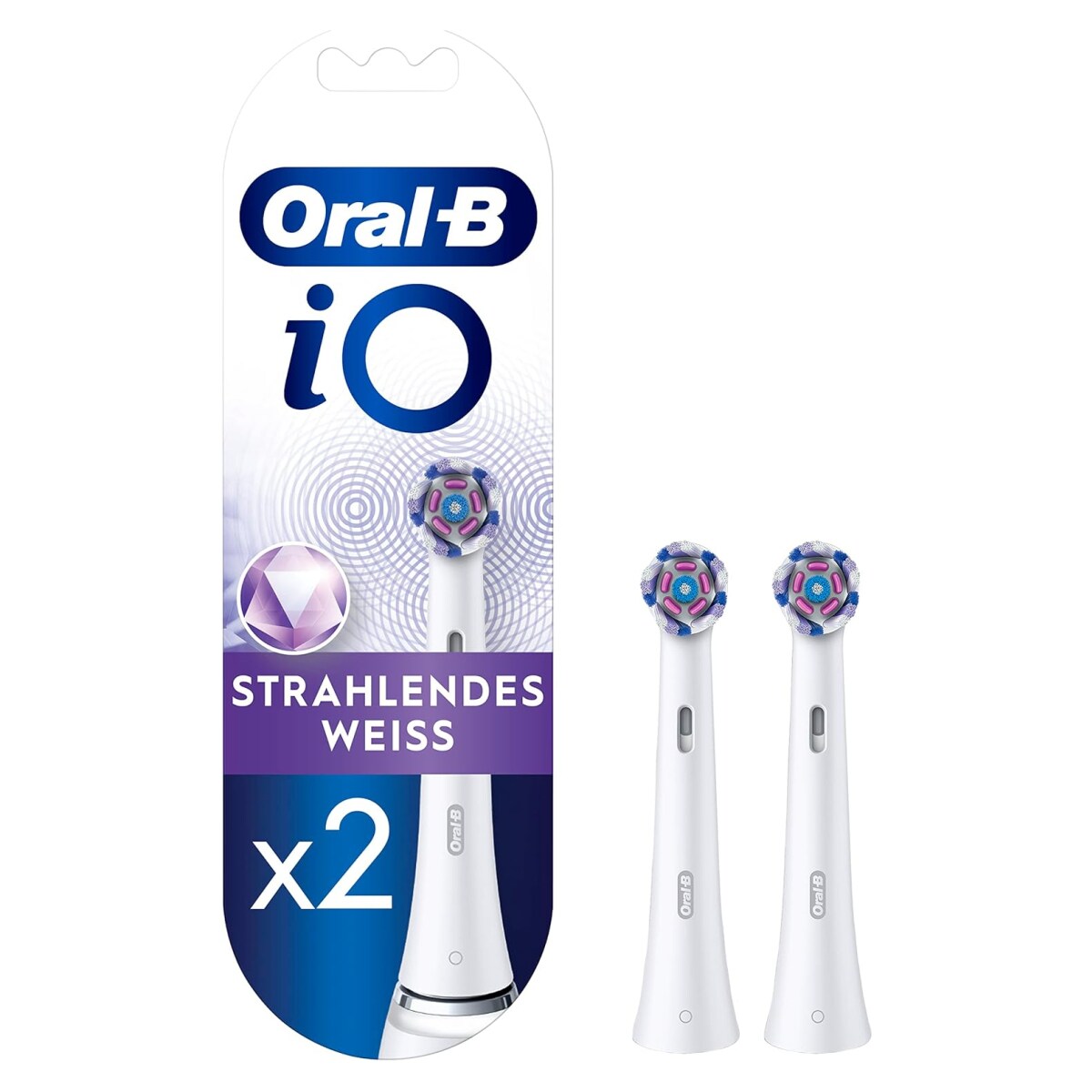 Oral-B iO Radiant White 2er Aufsteckbürsten | 04210201416678