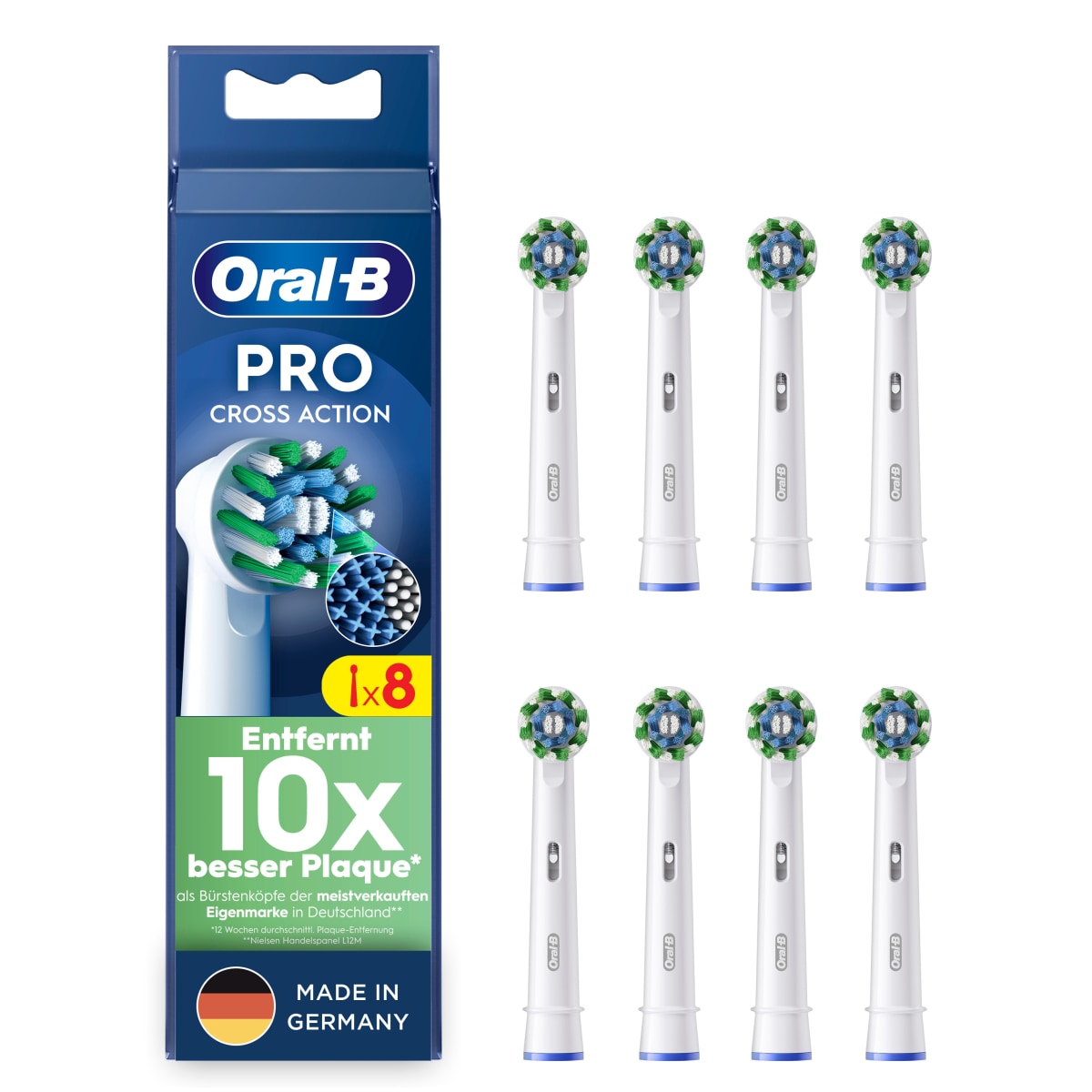 Oral-B EB50RX-8 Pro CrossAction Ersatzb&uuml;rsten - Bild 1