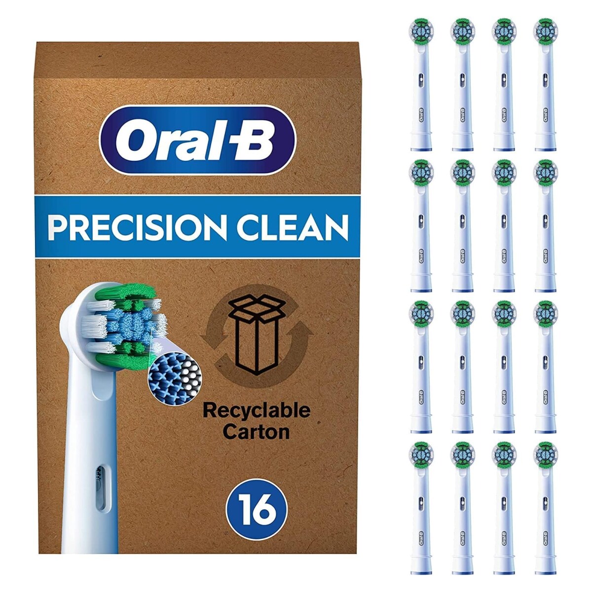 Oral-B Pro Precision Clean Aufsteckb&uuml;rsten 16er Pack - Bild 1