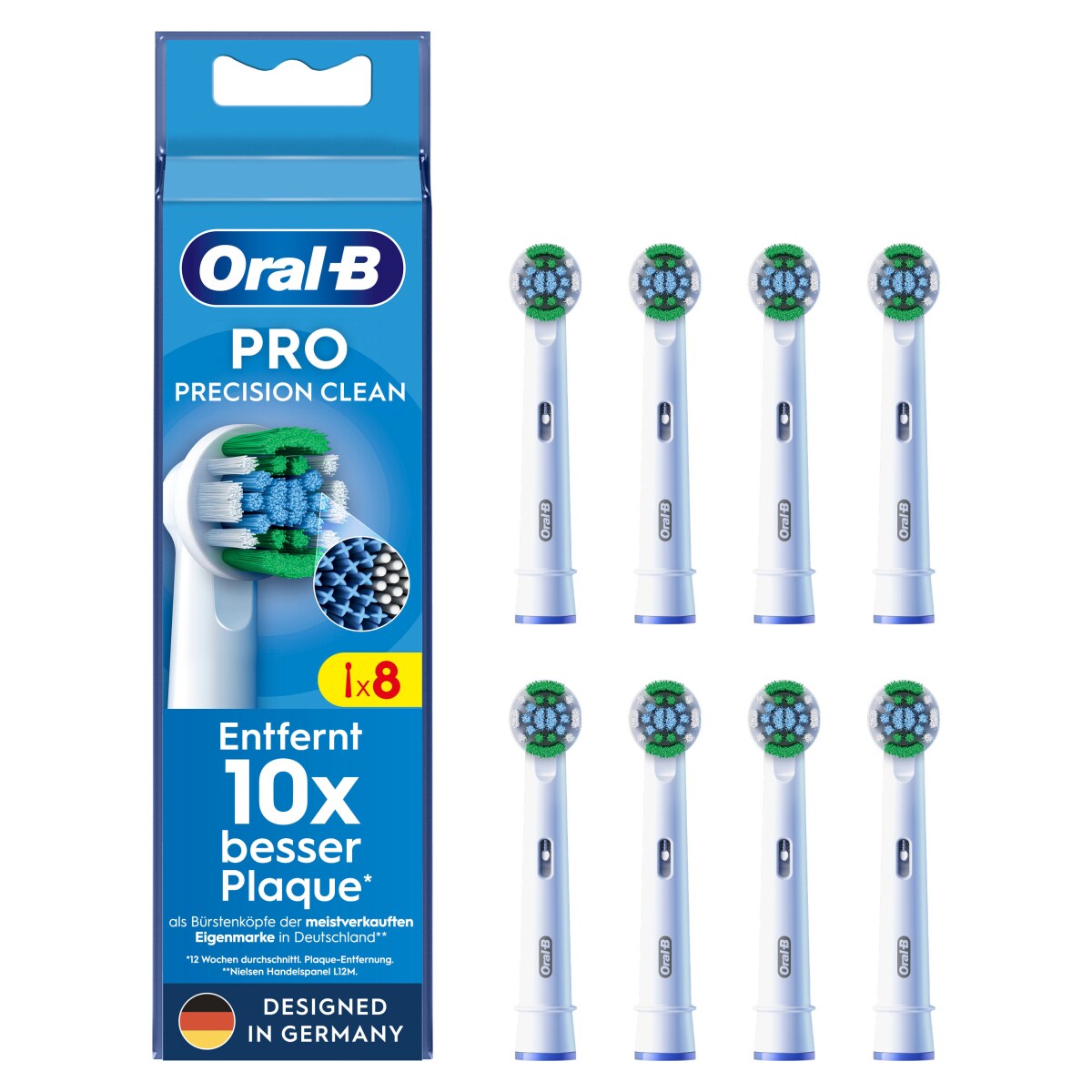Oral-B EB20RX-8 Pro Precision Clean Ersatzb&uuml;rsten - Bild 1