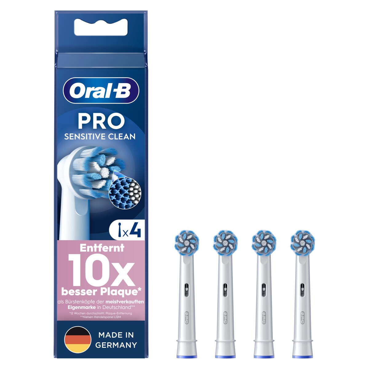 Oral-B EB60X-4 Pro Sensitive Clean Ersatzb&uuml;rsten - Bild 1