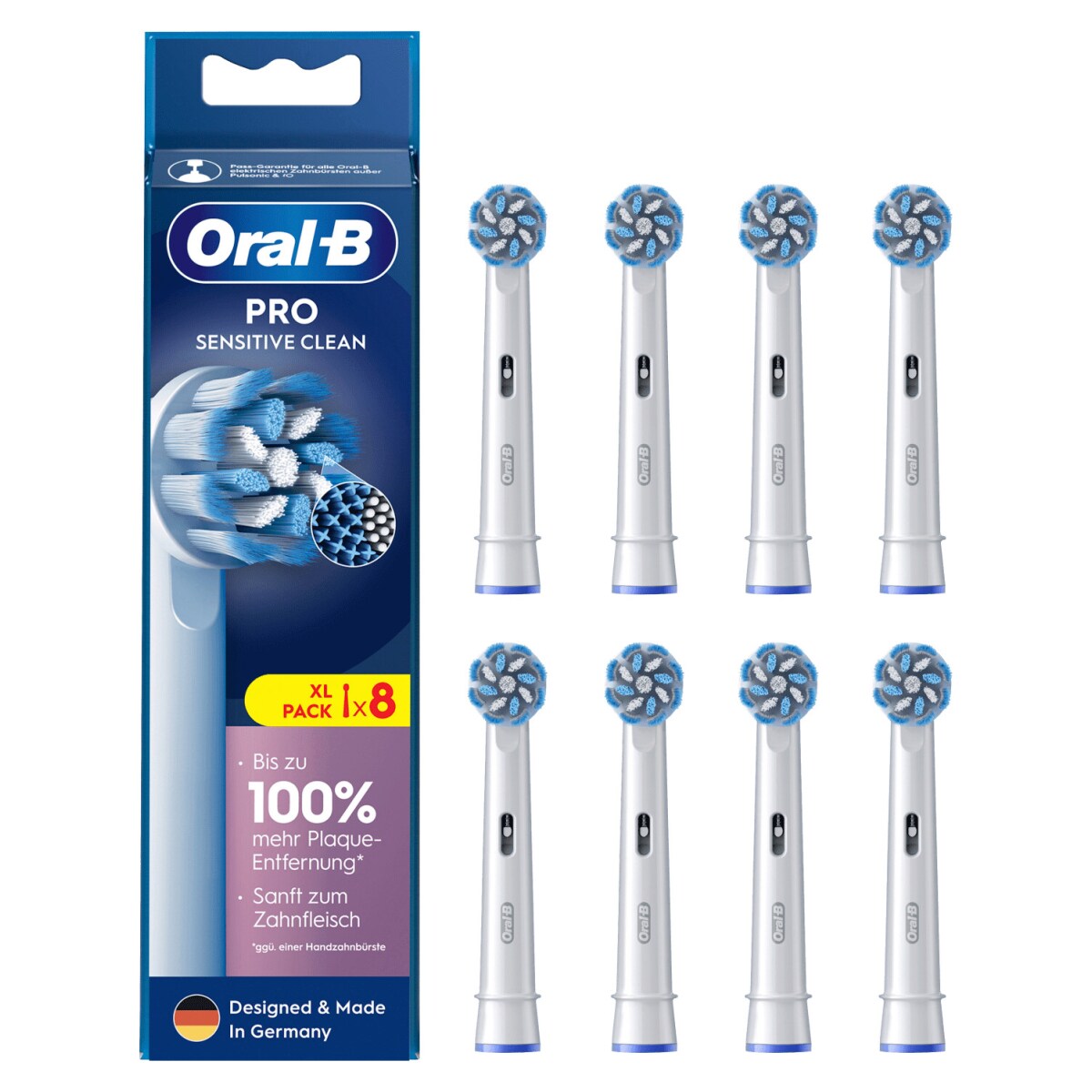 Oral-B EB60X-8 Pro Sensitive Clean Ersatzb&uuml;rsten - Bild 1