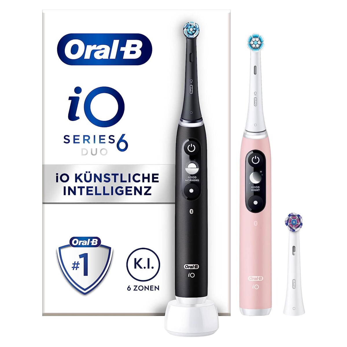 Oral-B iO Series 6 black Lava/Pink Sand elektrische Zahnb&uuml;rste - Bild 1
