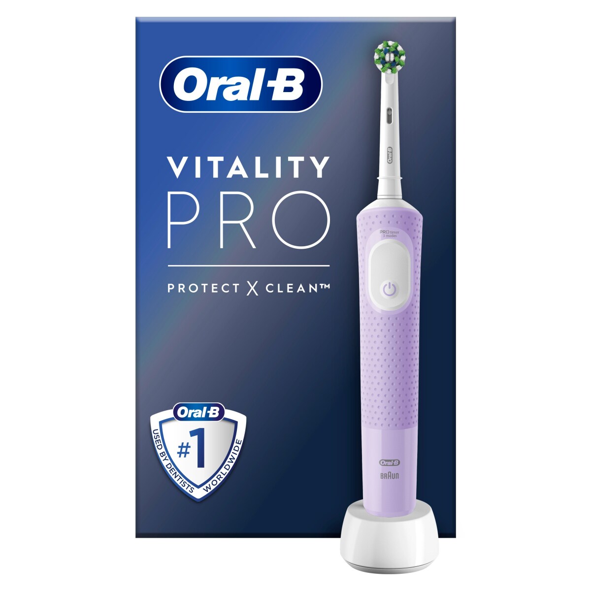 Oral-B Vitality Pro D103 Box Lilac Violet elektrische Zahnb&uuml;rste - Bild 1