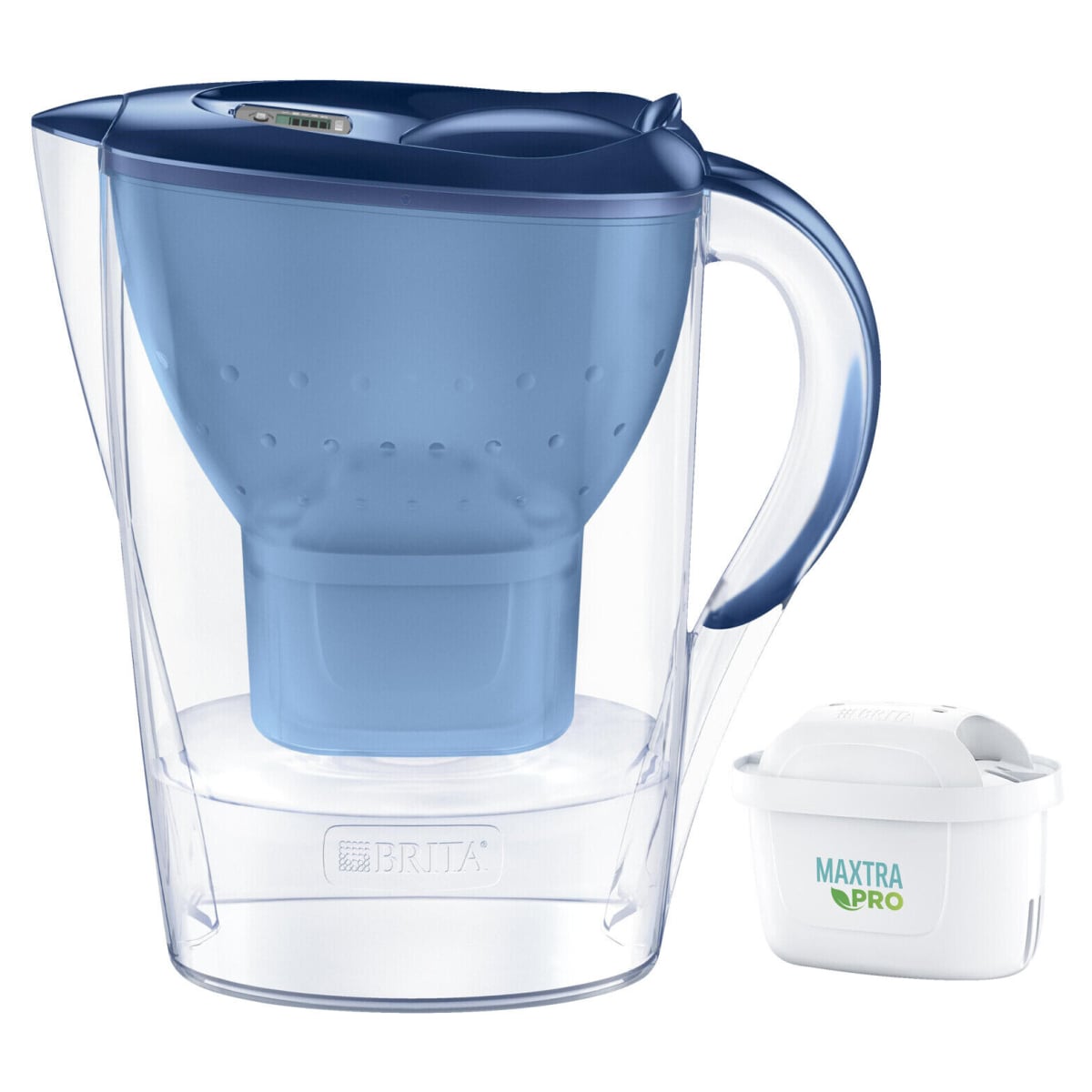 Brita Marella Wasserkanne XL blue inkl. 1 Wasserfilter Maxtra Pro All-in-1 - Bild 1