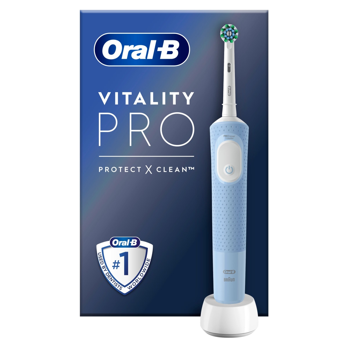 Oral-B Elektrische Zahnb&uuml;rste Vitality Pro D103 Box Blue - Bild 1
