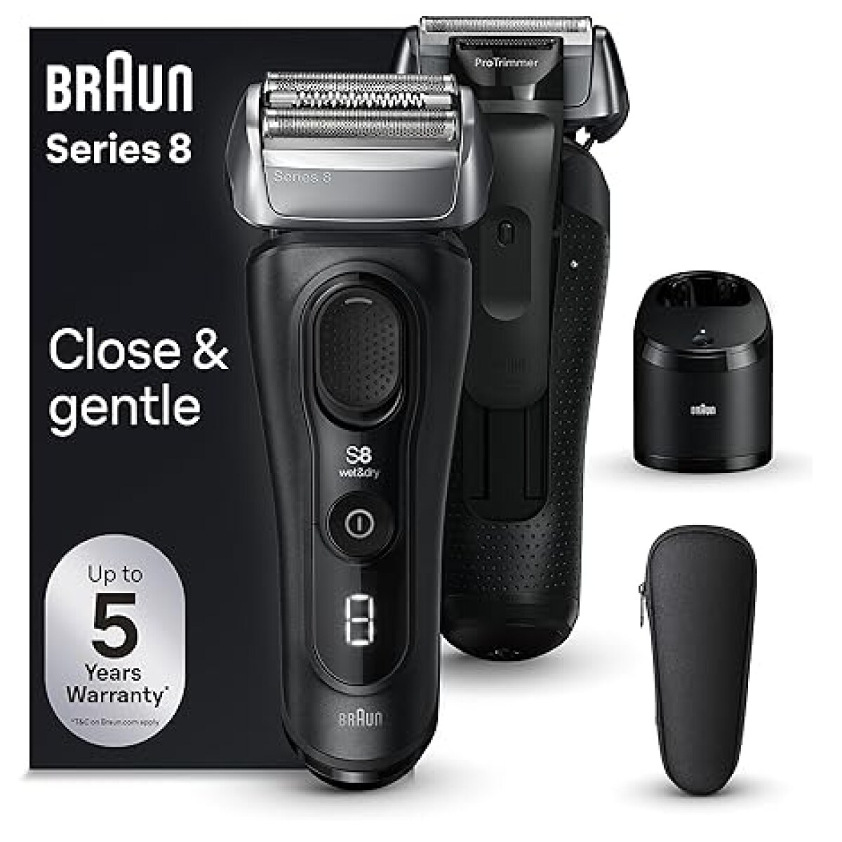 Braun Series 8 - 8560cc System wet&dry Herrenrasierer