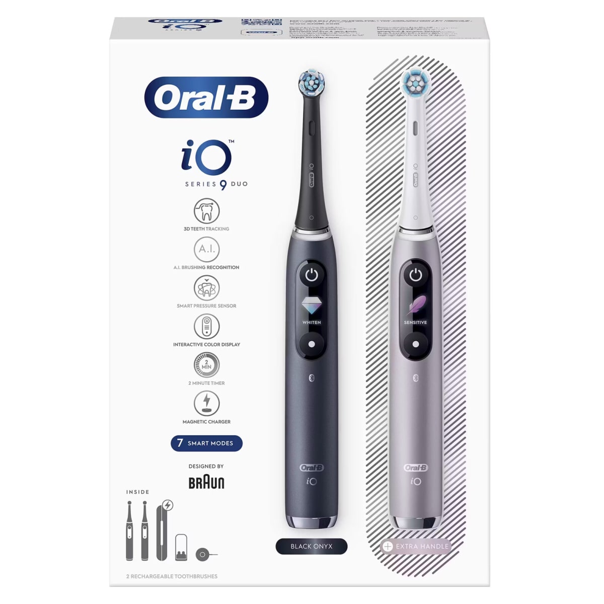 Oral-B iO Series 9 Duo Black Onyx/Rose Quartz EU - Bild 1