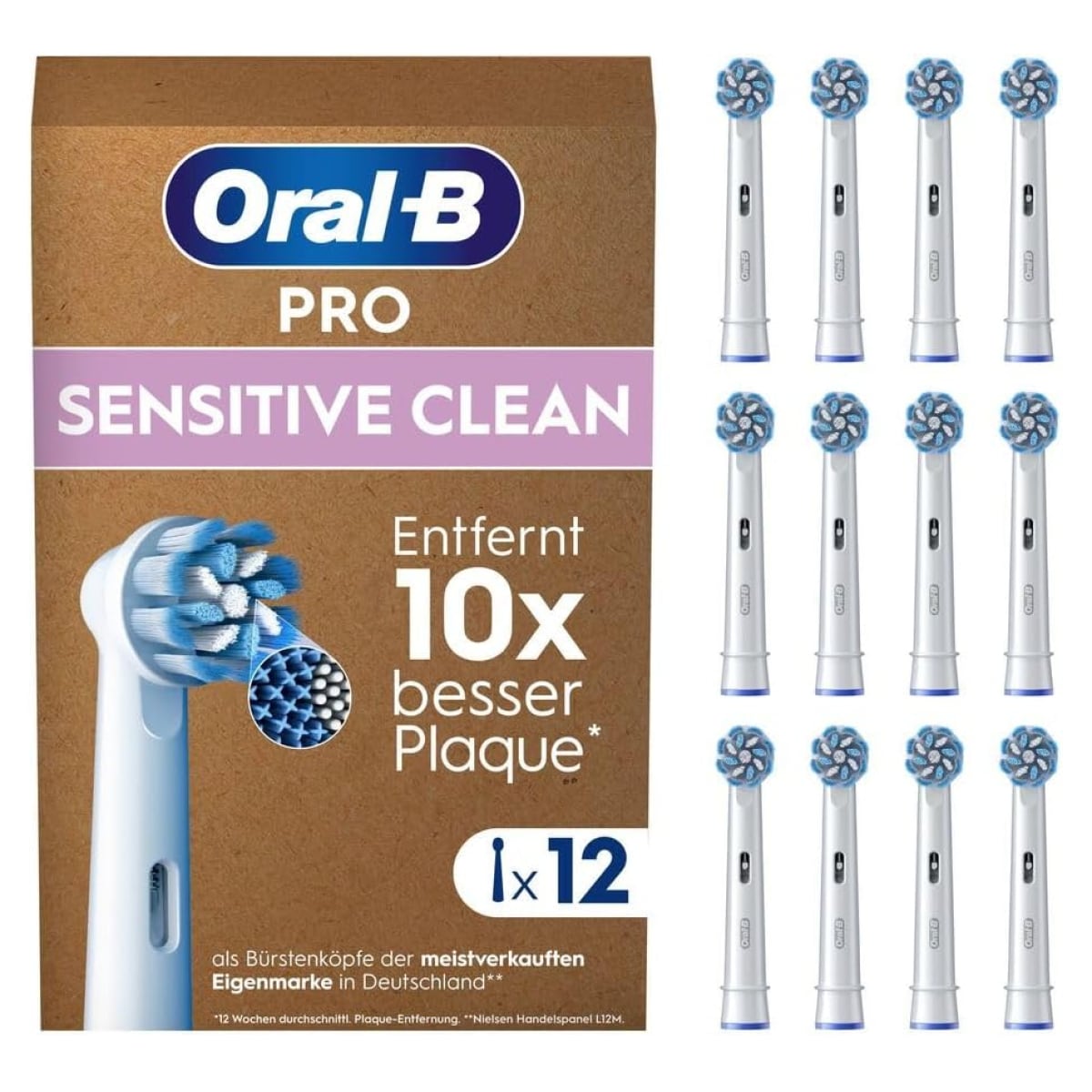 Oral-B EB60-12 Pro Sensitive Clean FFU Aufsteckb&uuml;rsten - Bild 1