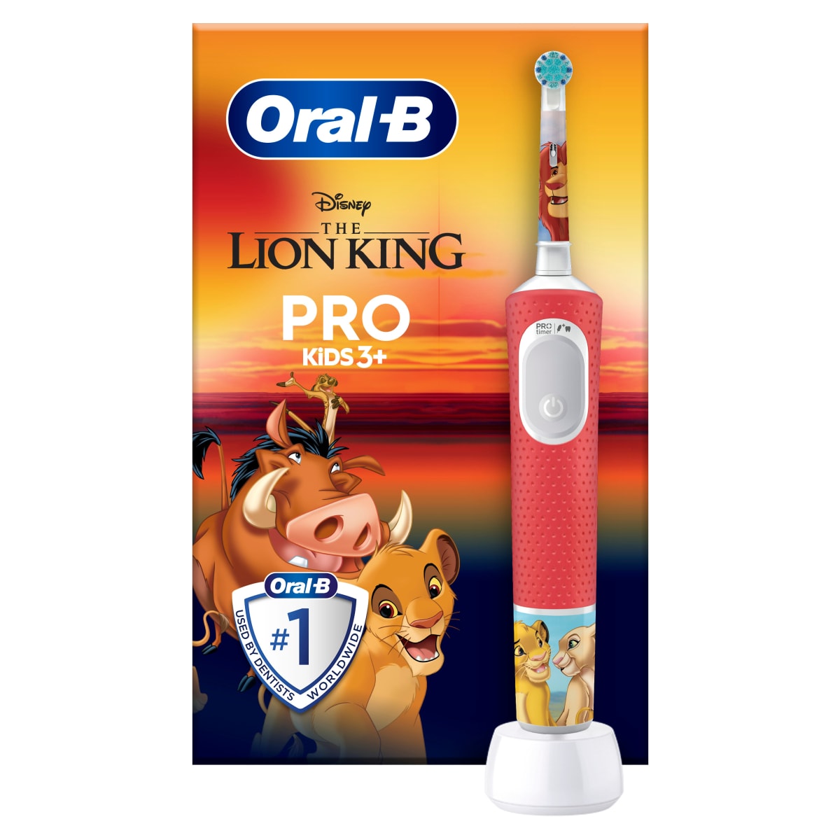 Oral-B Vitality Pro 103 Elektrische Zahnb&uuml;rste Kids K&ouml;nig der L&ouml;wen - Bild 1