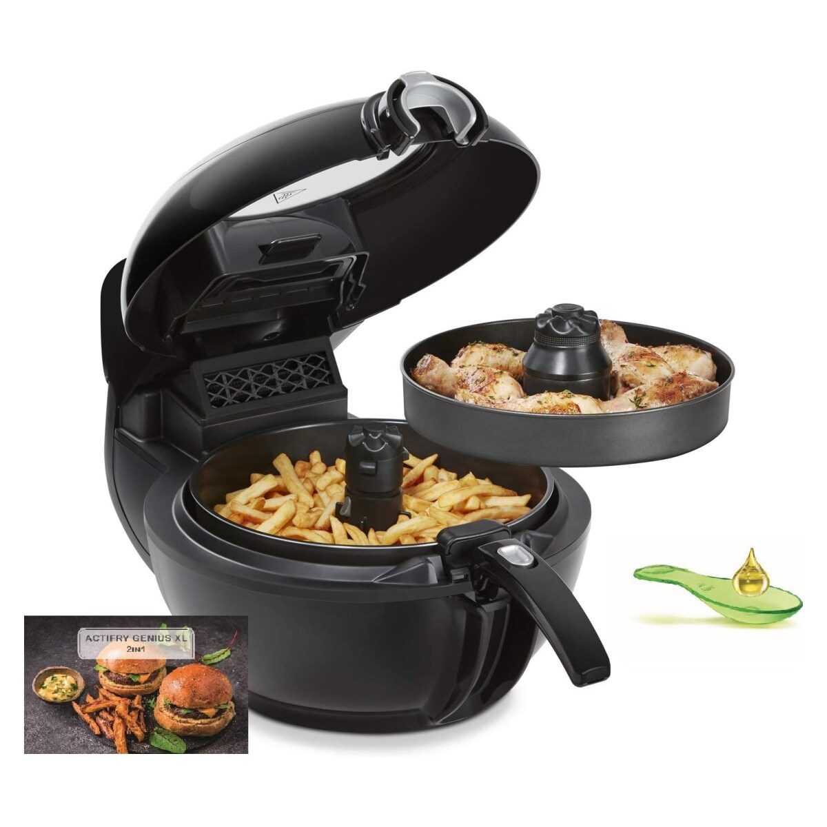 Tefal YV9708 ActiFry Genius XL 2n1 | 03045380015753