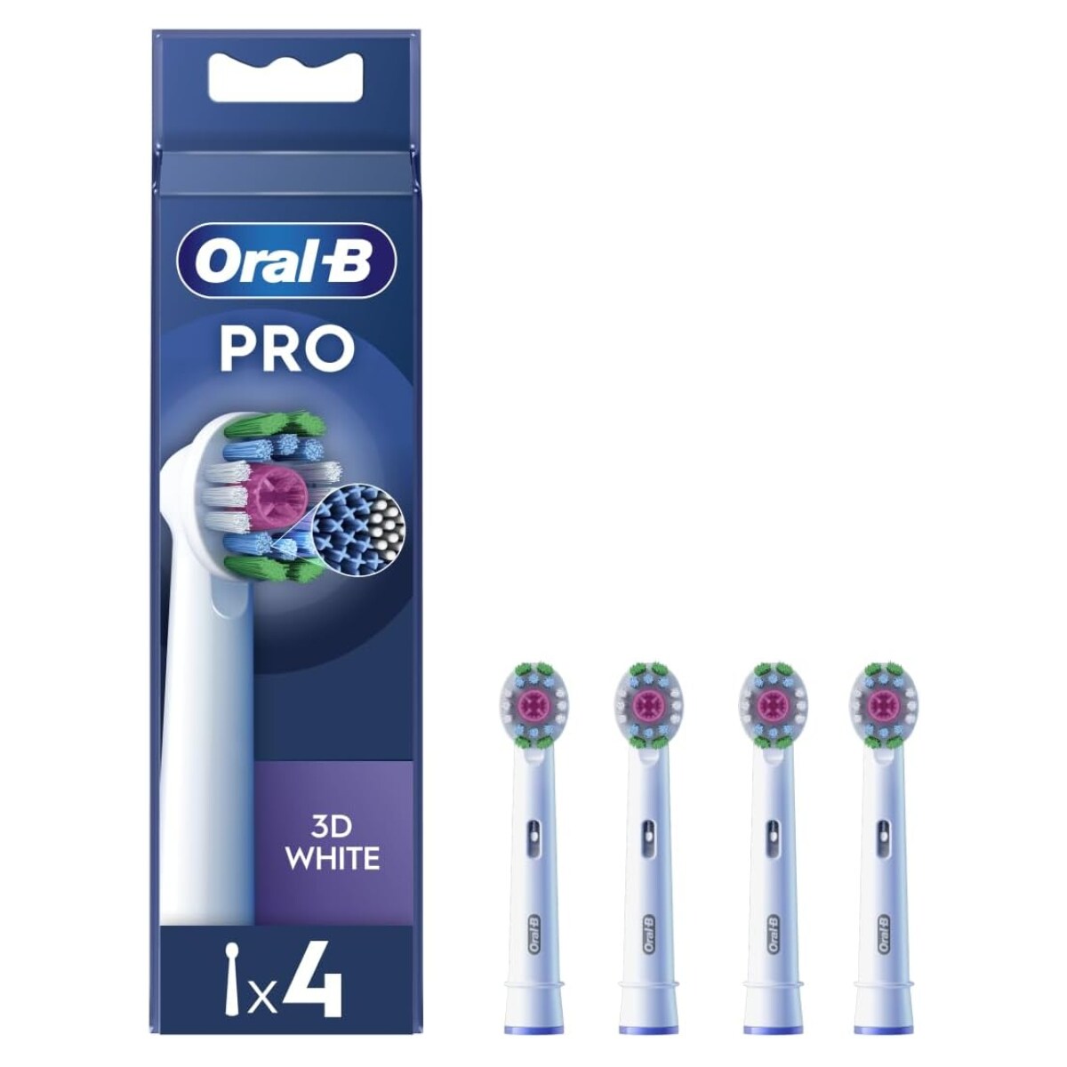 Oral-B EB18-4 Pro 3D White 4er FR - Bild 1