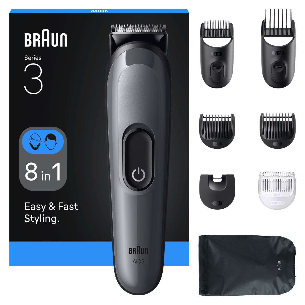 Braun Series 3 All-In-One Style Kit AIO3540 - Bild 1