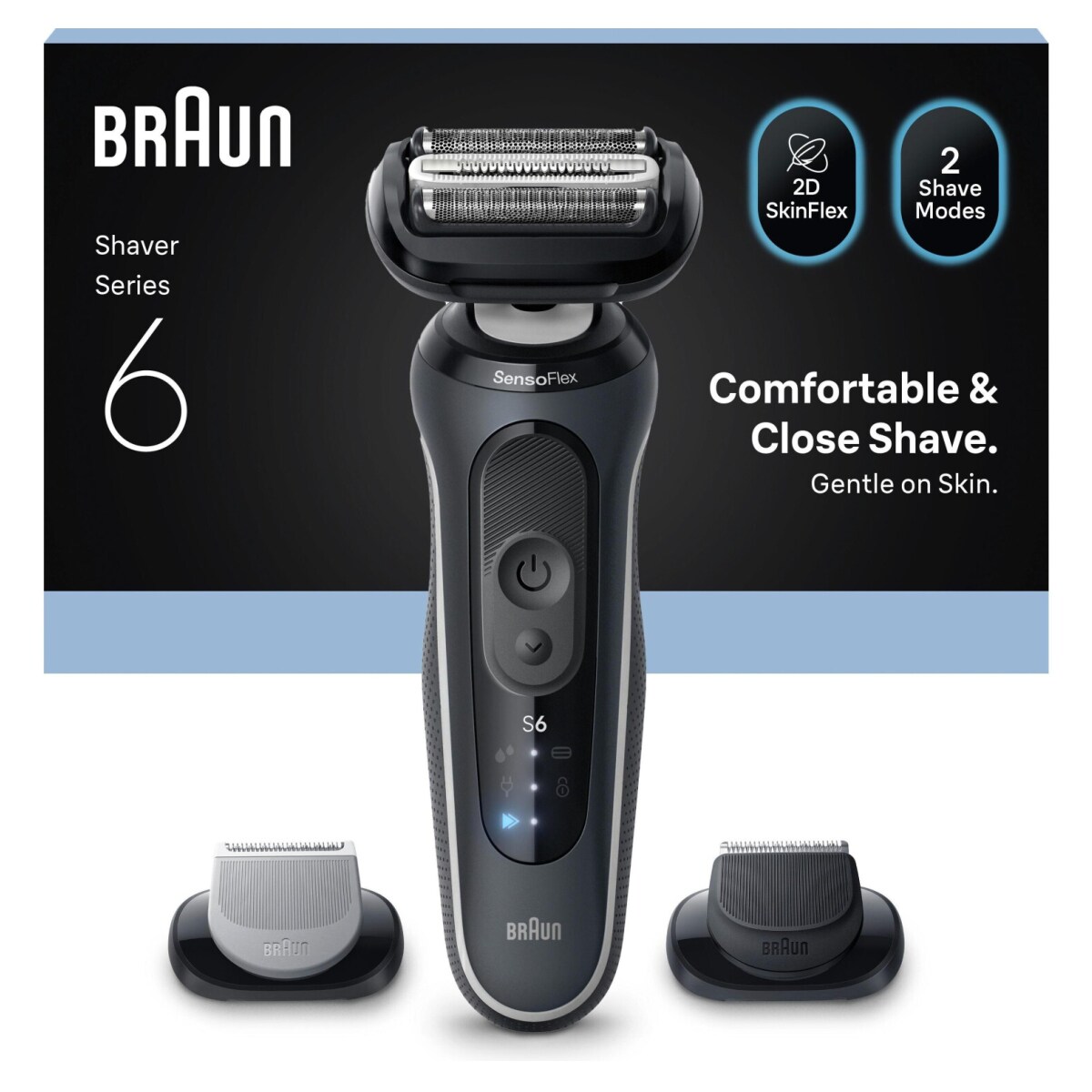 Braun Rasierer Series 6 62-G1650s | 08700216645362