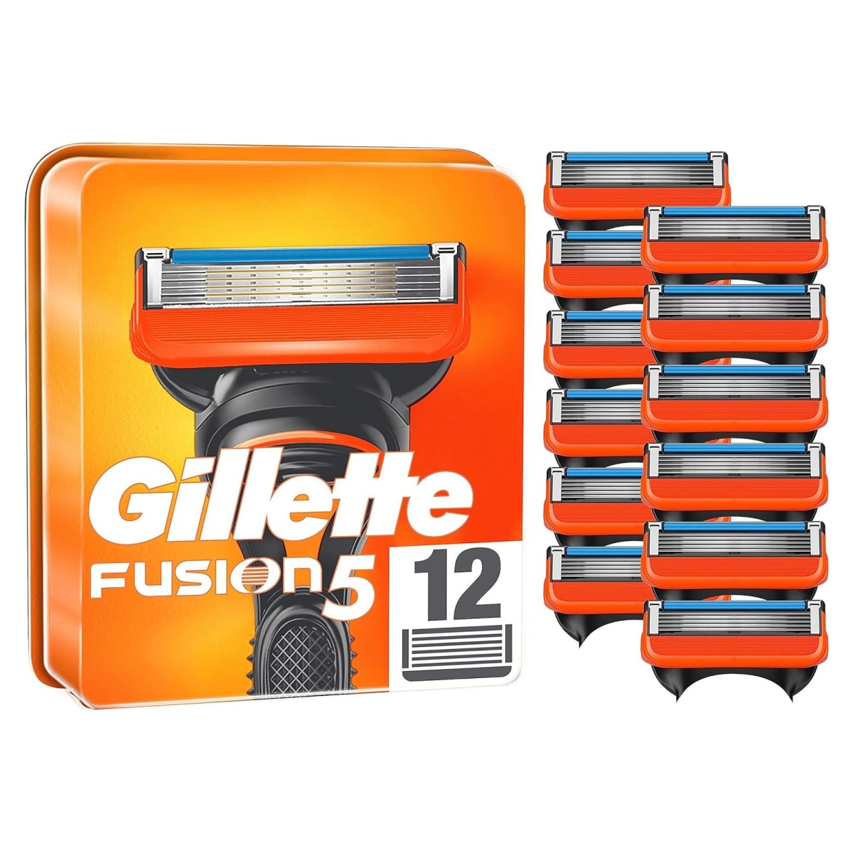 Gillette Fusion 5 Rasierklingen 12St&uuml;ck - Bild 1