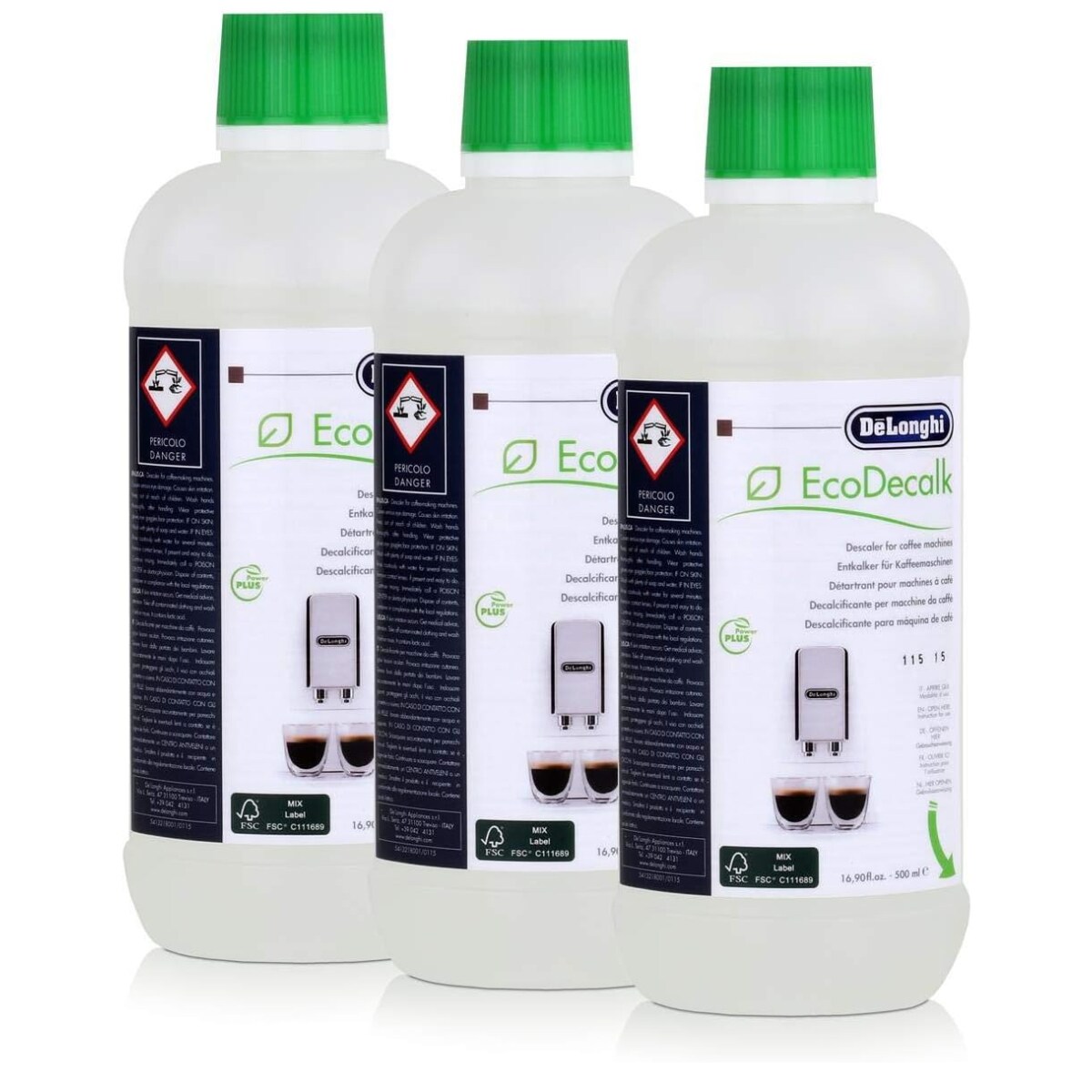 DeLonghi EcoDecalk 3x 500ml DLSC500 - Bild 1
