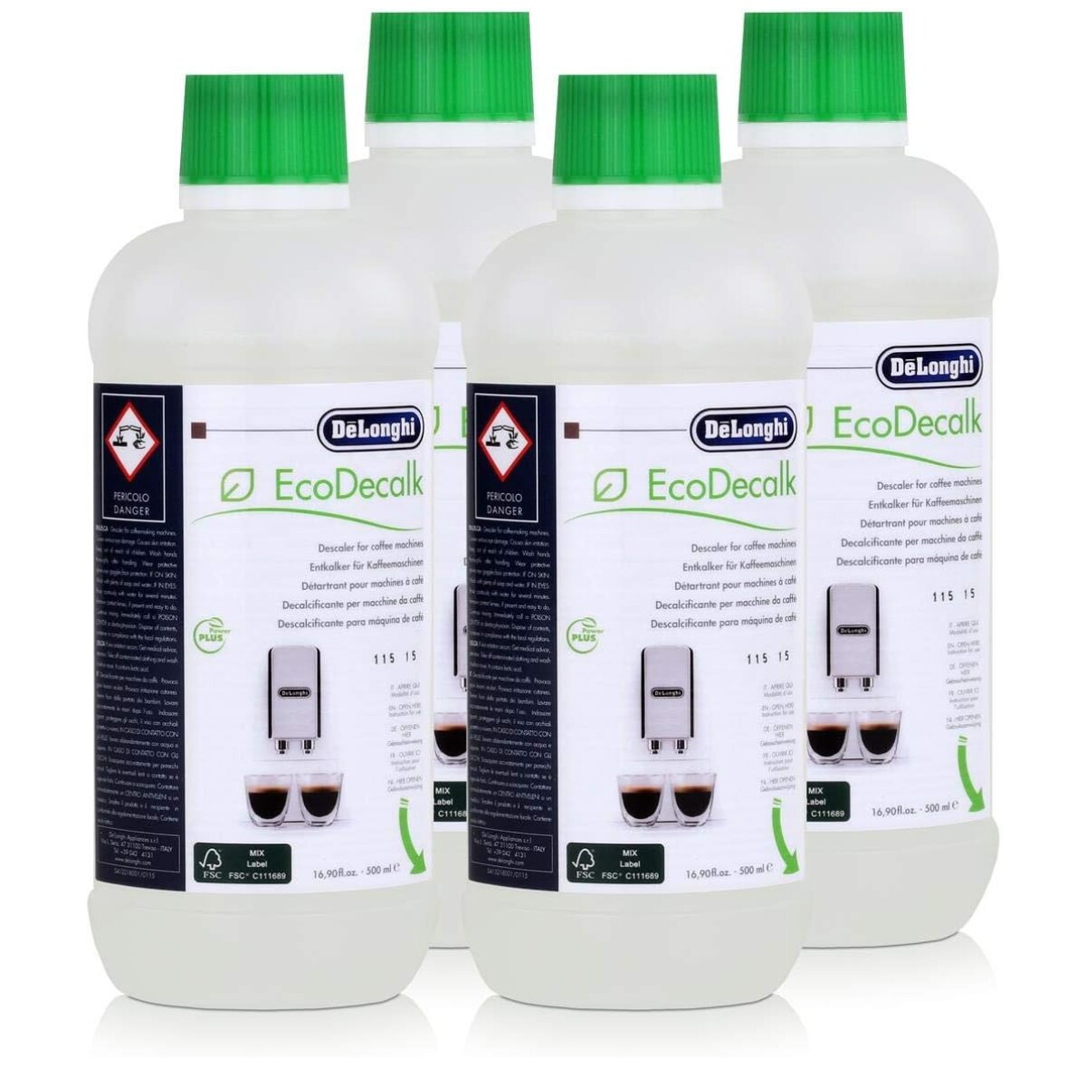 DeLonghi EcoDecalk 4x 500ml DLSC500 - Bild 1