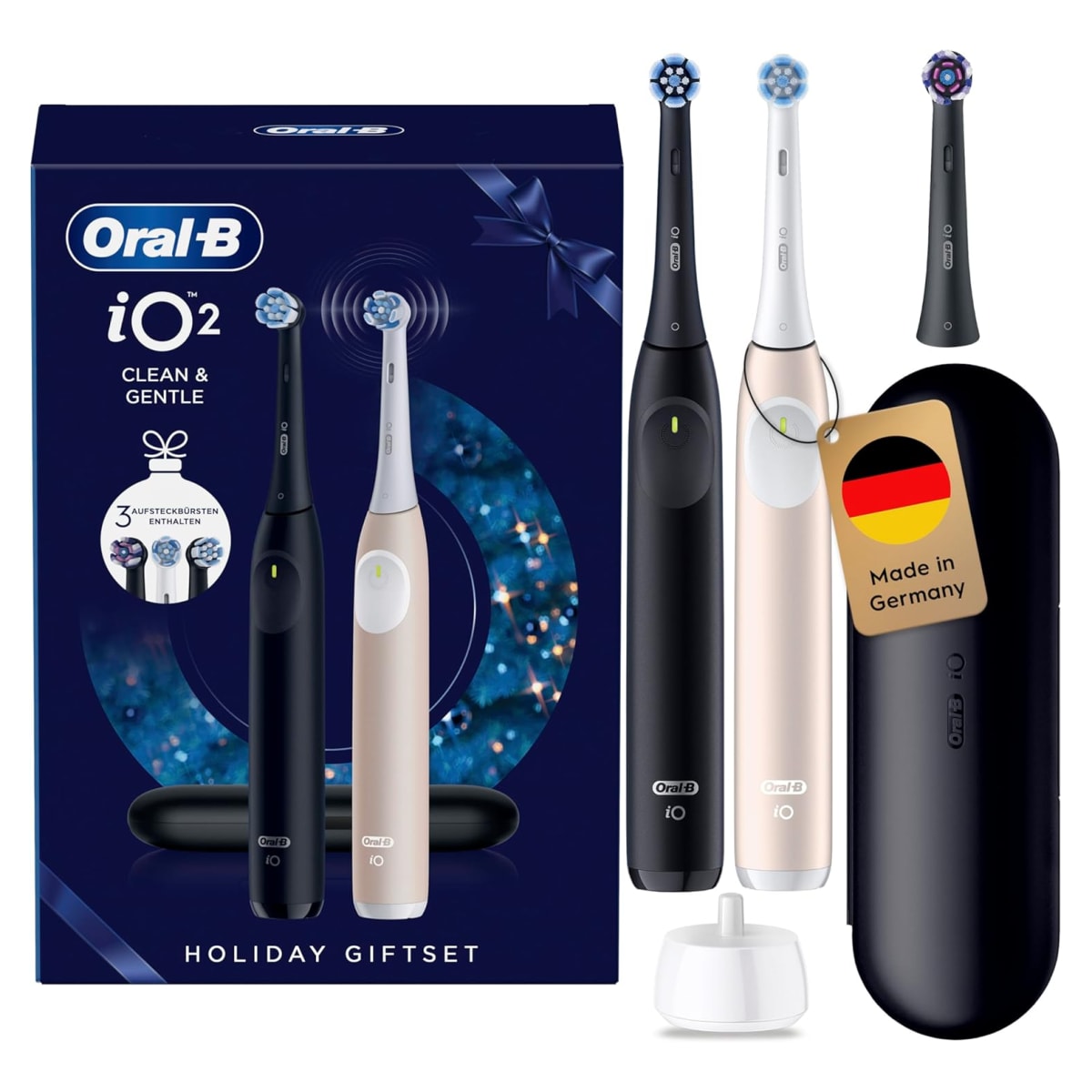 Oral-B iO Series 2 Night Black/Calm Pink Giftset - Bild 1