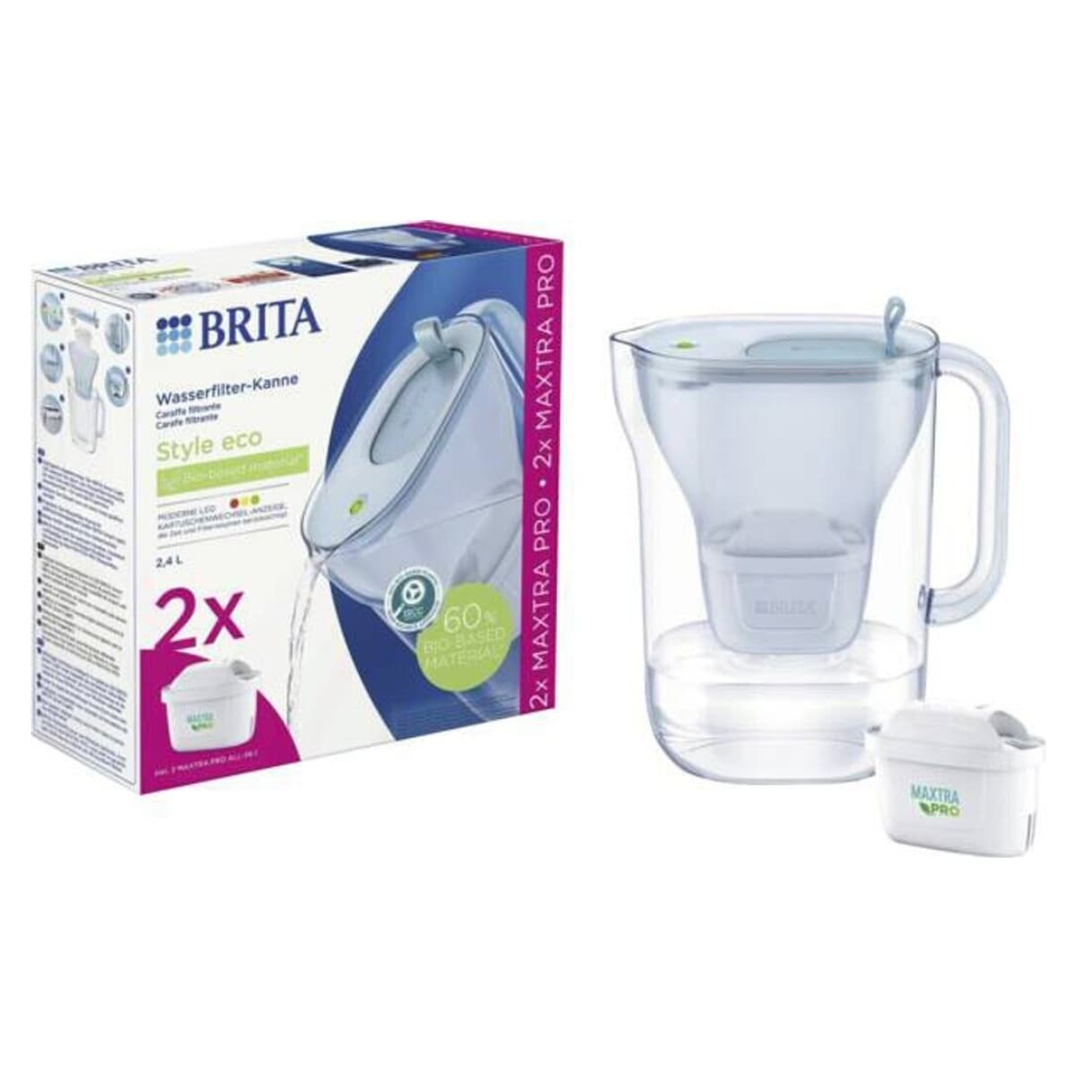 Brita Style eco blue + 2x Maxtra Pro All-in-1 - Bild 1