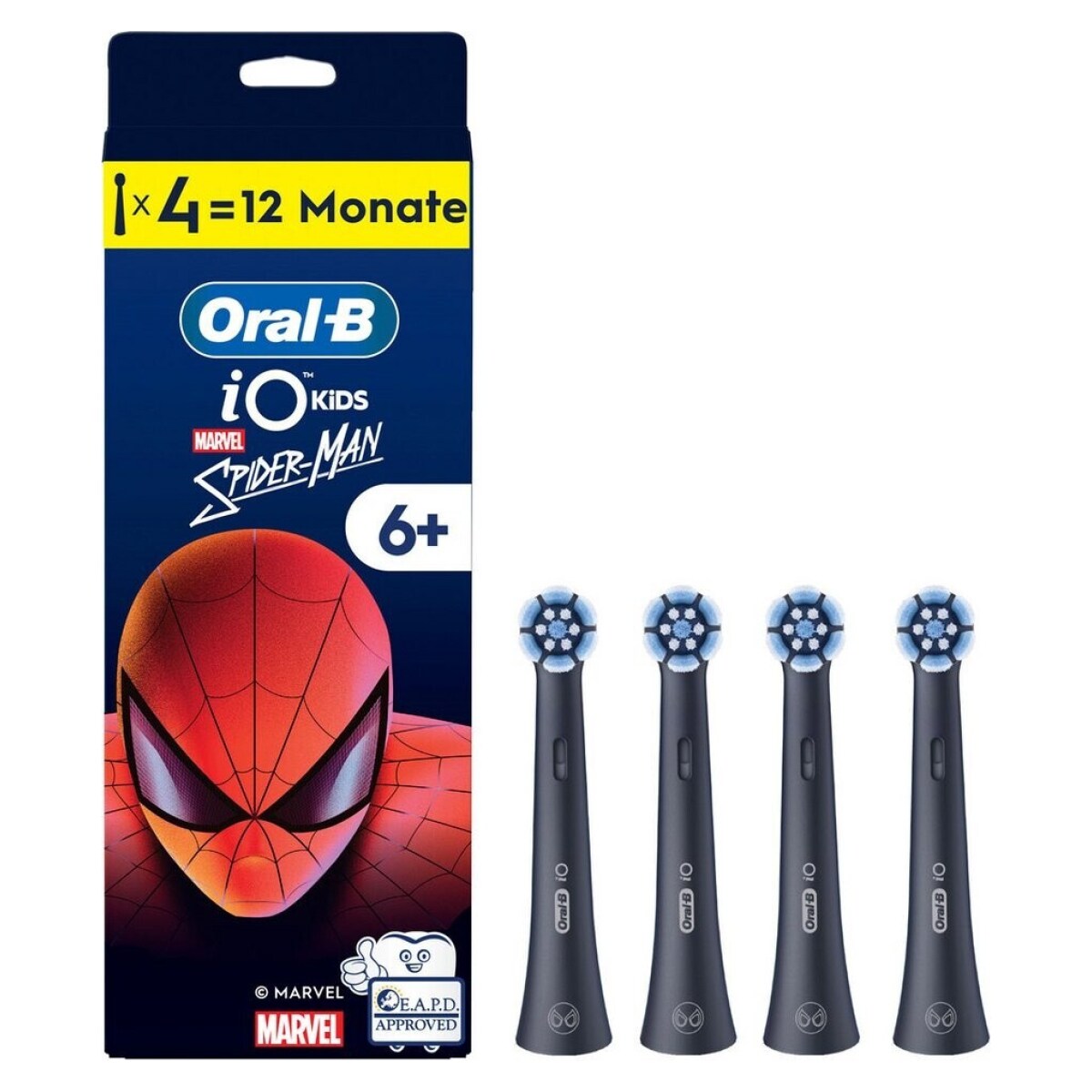 Oral-B iO RB SBKF-4 Kids Spiderman 4er - Bild 1