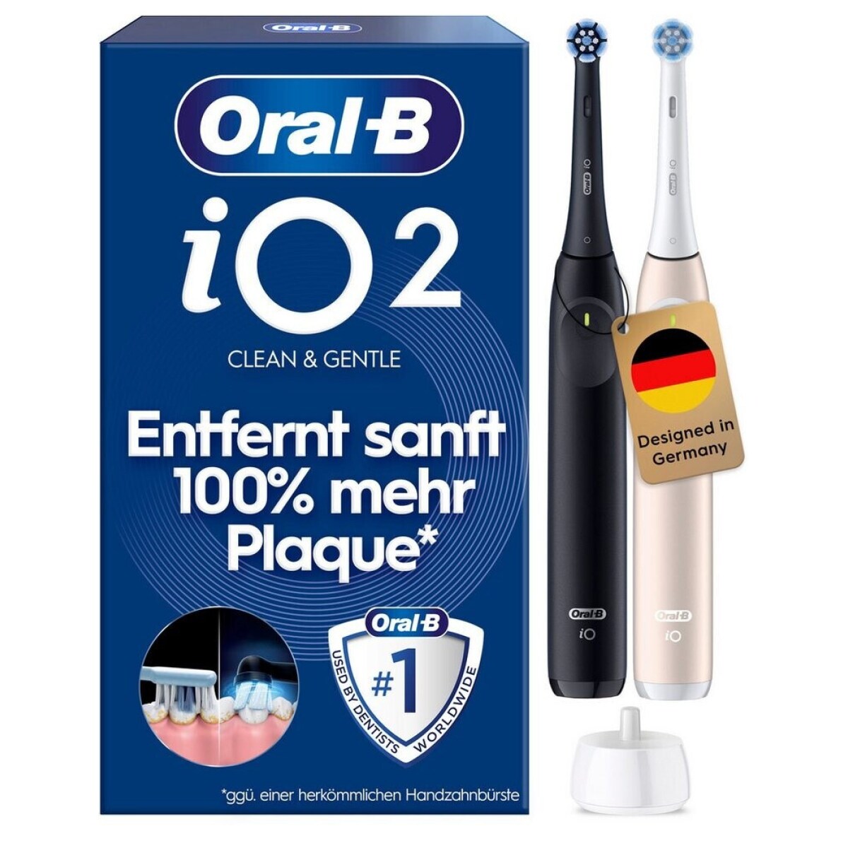 Oral-B iO Series 2 Night Black/Calm Pink JAS26 - Bild 1
