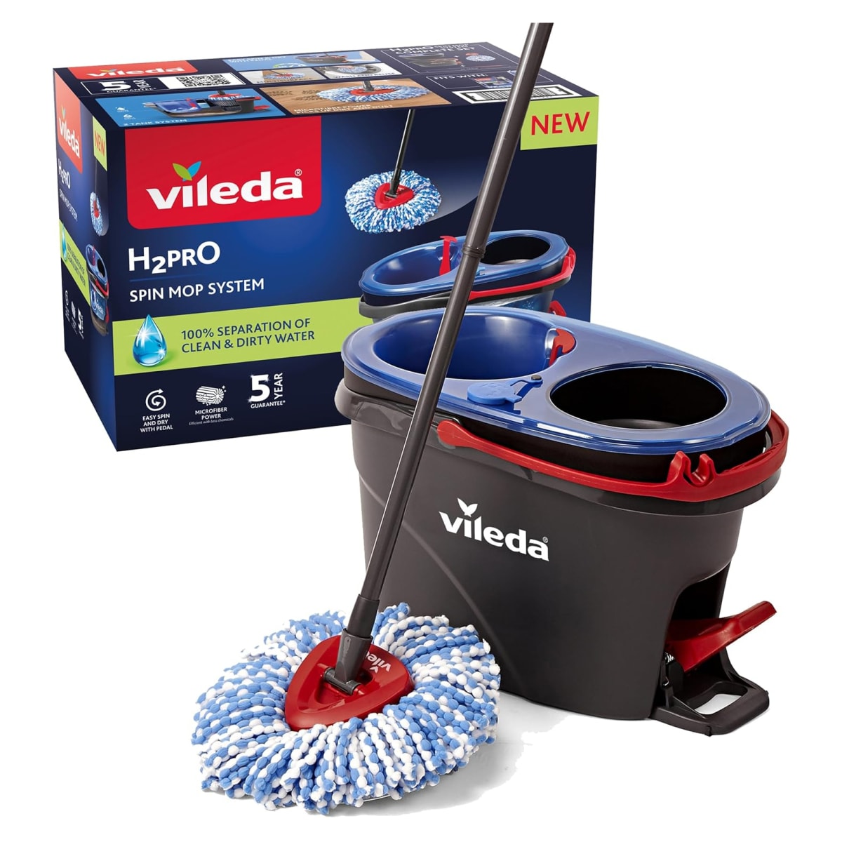 Vileda H2PrO Spin Mop System - Bild 1