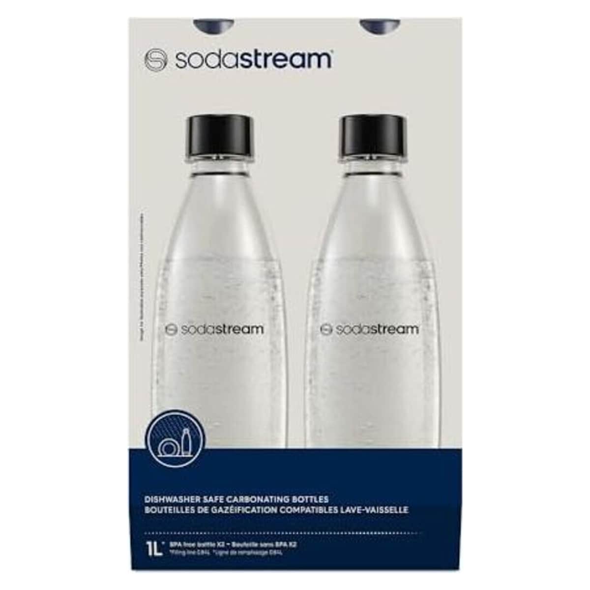 SodaStream Duo Twinpack Fuse 1l DWS hellblau - Bild 1