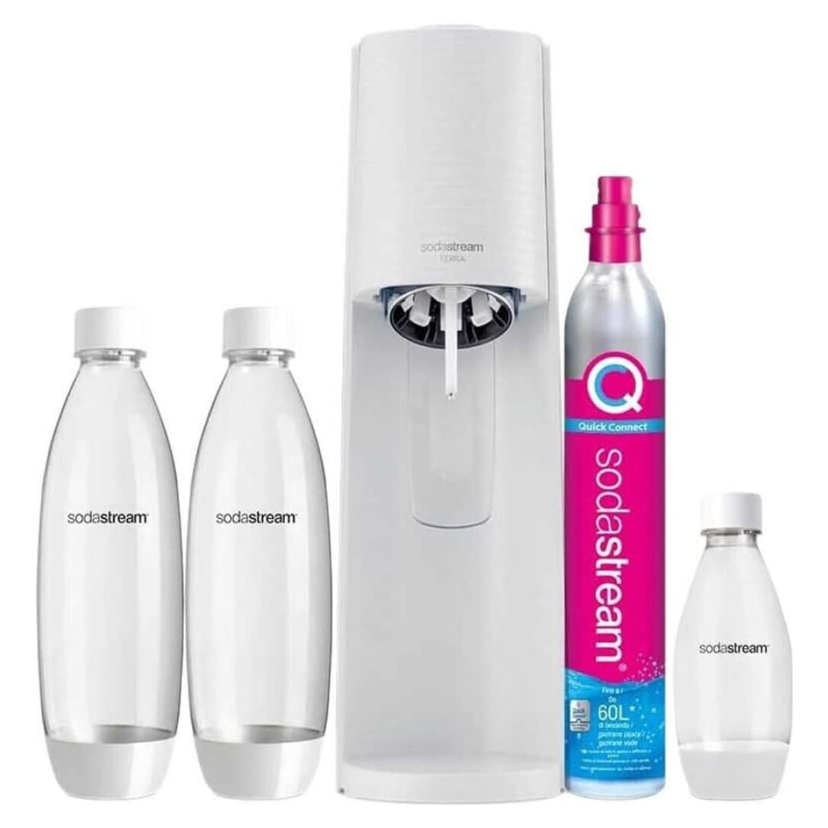 Sodastream Terra Vorteilspack wei&szlig; EU - Bild 1