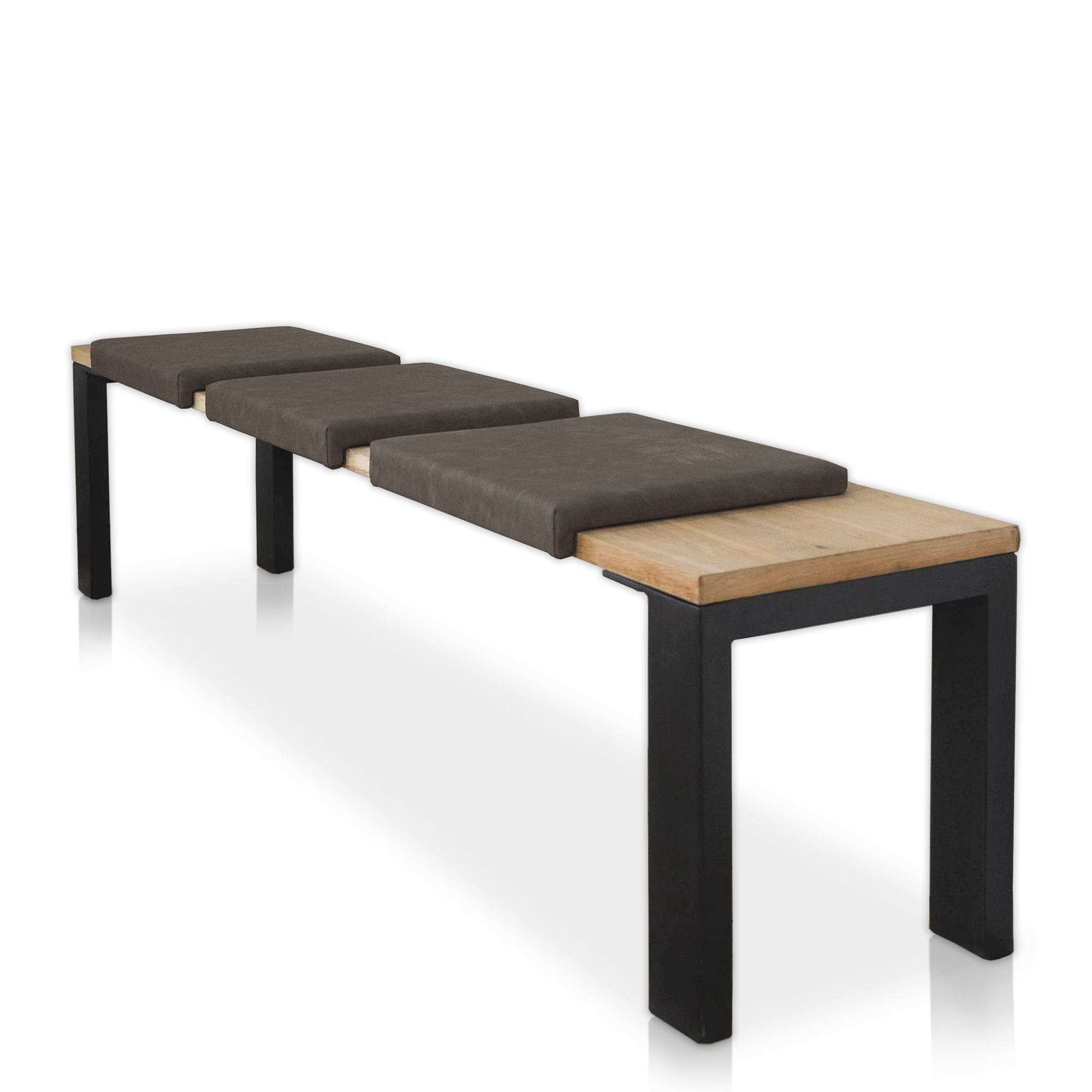 Lycce Klemmkissen / Sitzkissen mit 1 Leiste, Kunstlederbezug - Bild 1