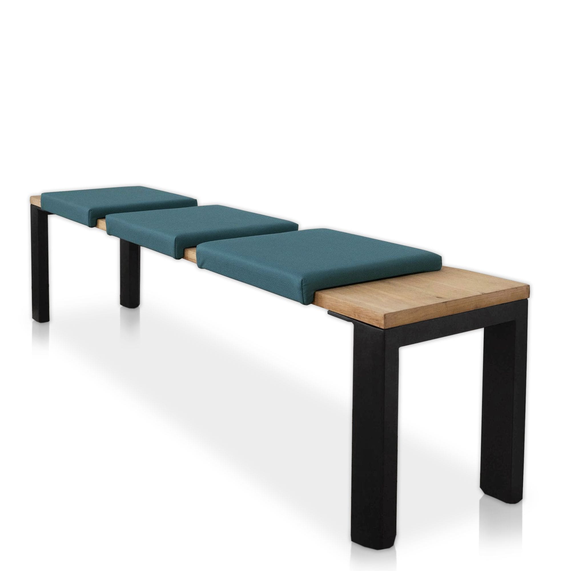 Lycce Klemmkissen / Sitzkissen mit 1 Leiste, Lederimitat Olifante - Bild 1