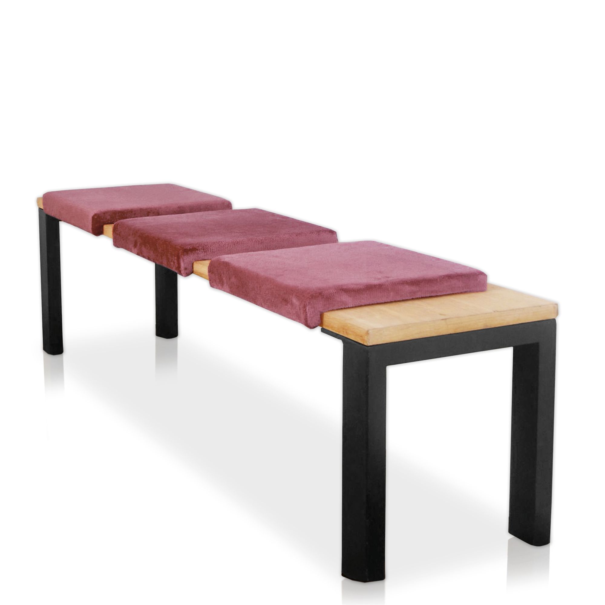 Lycce Klemmkissen / Sitzkissen Samt SORRISO mit 1 Leiste - Bild 1