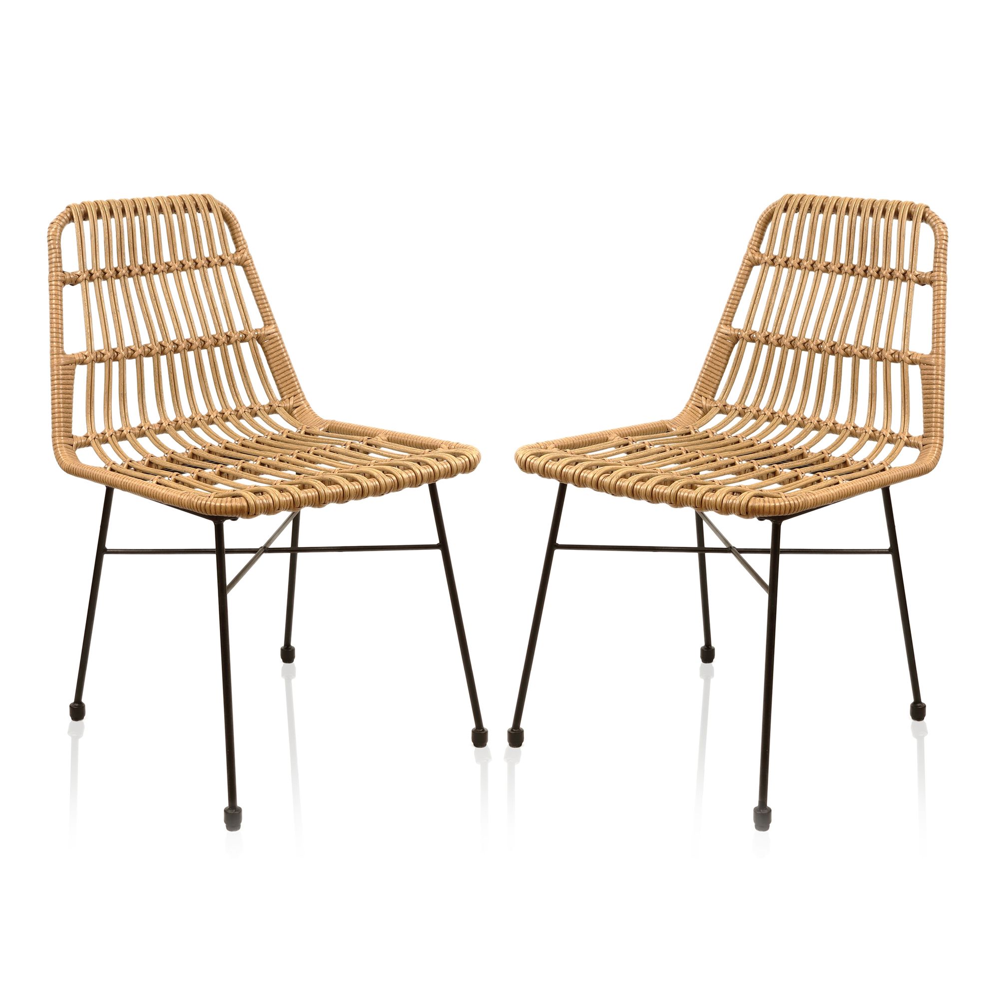 Lycce Gartenstuhl LEON Loungem&ouml;bel Balkon Terrasse aus Polyrattan - Bild 1