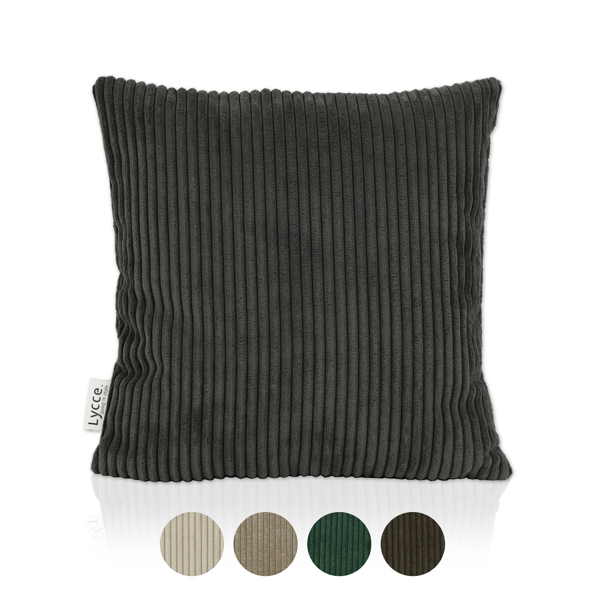 Lycce Kissenbezug aus trendigem Cordstoff (40 x 40 cm) - Bild 1