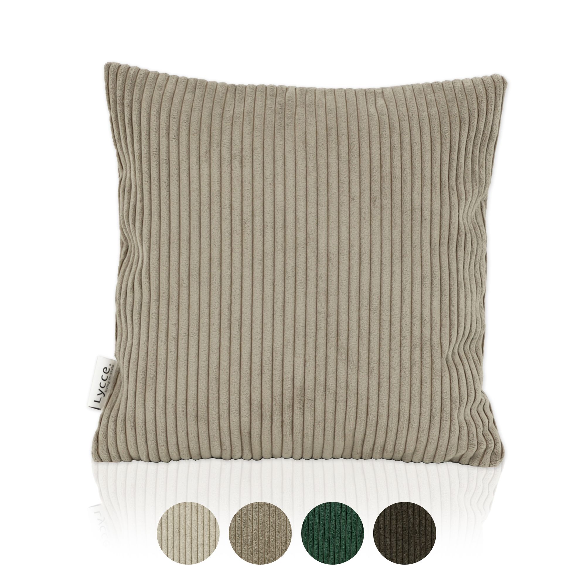 Lycce Kissenbezug aus trendigem Cordstoff (40 x 40 cm) - Bild 1