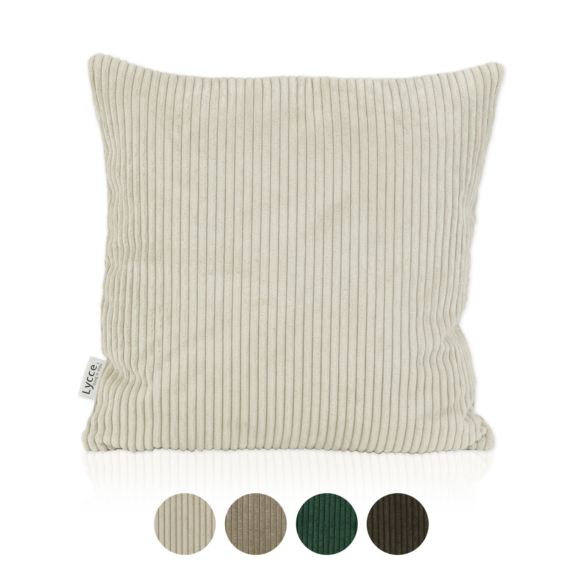Lycce Kissenbezug aus trendigem Cordstoff (50 x 50 cm) - Bild 1
