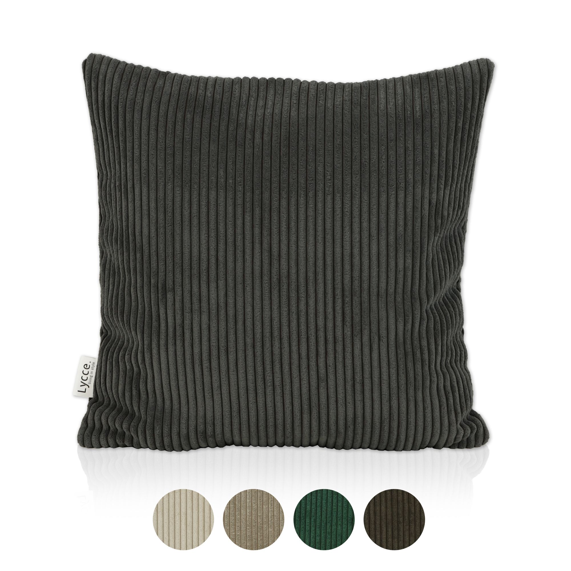 Lycce Kissenbezug aus trendigem Cordstoff (50 x 50 cm) - Bild 1