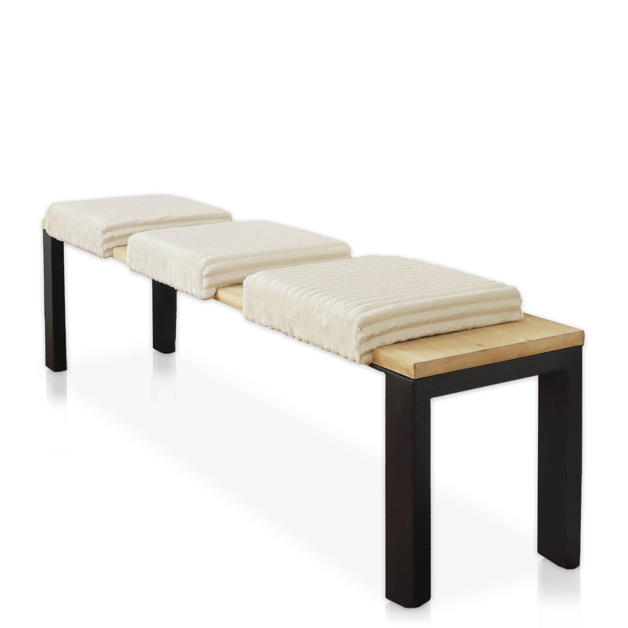 Lycce Klemmkissen Sitzkissen DELUXE 1 Leiste, super breiter Cordstoff - Bild 1