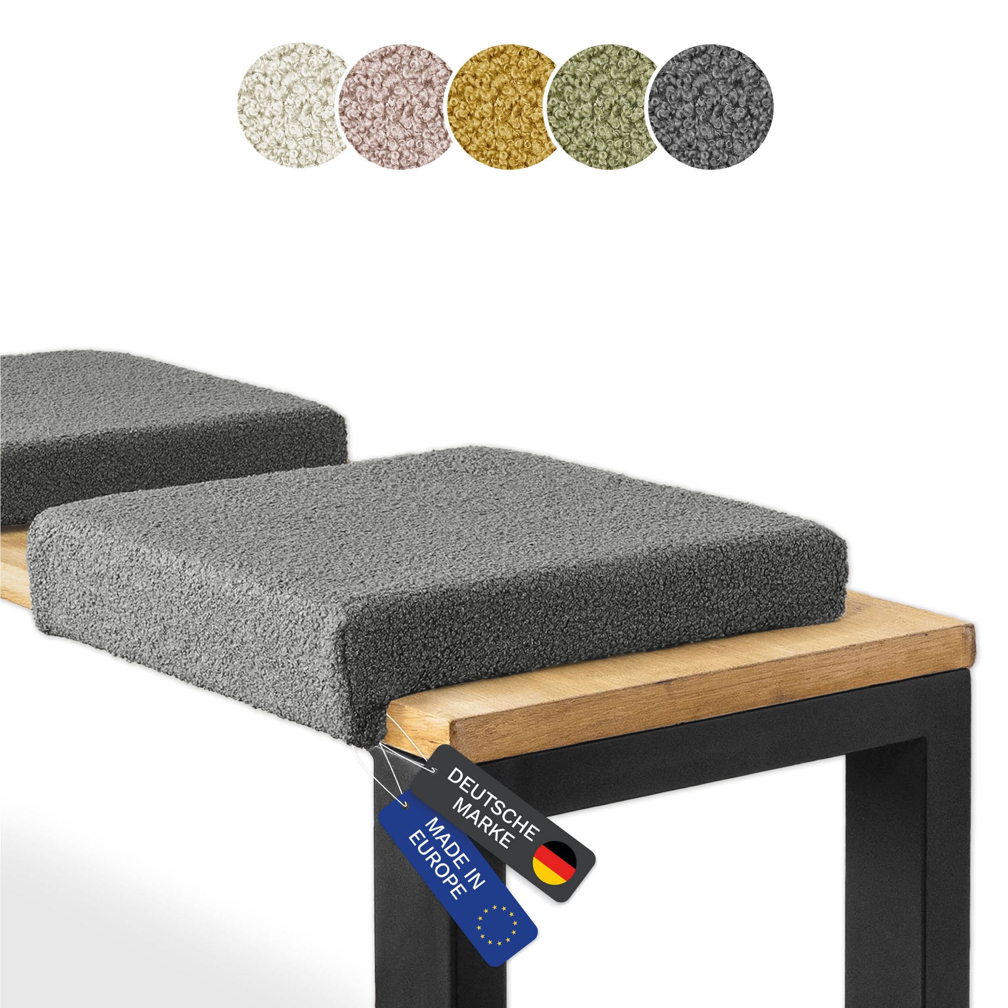 Klemmkissen 1 Leiste Boucle - Bild 1
