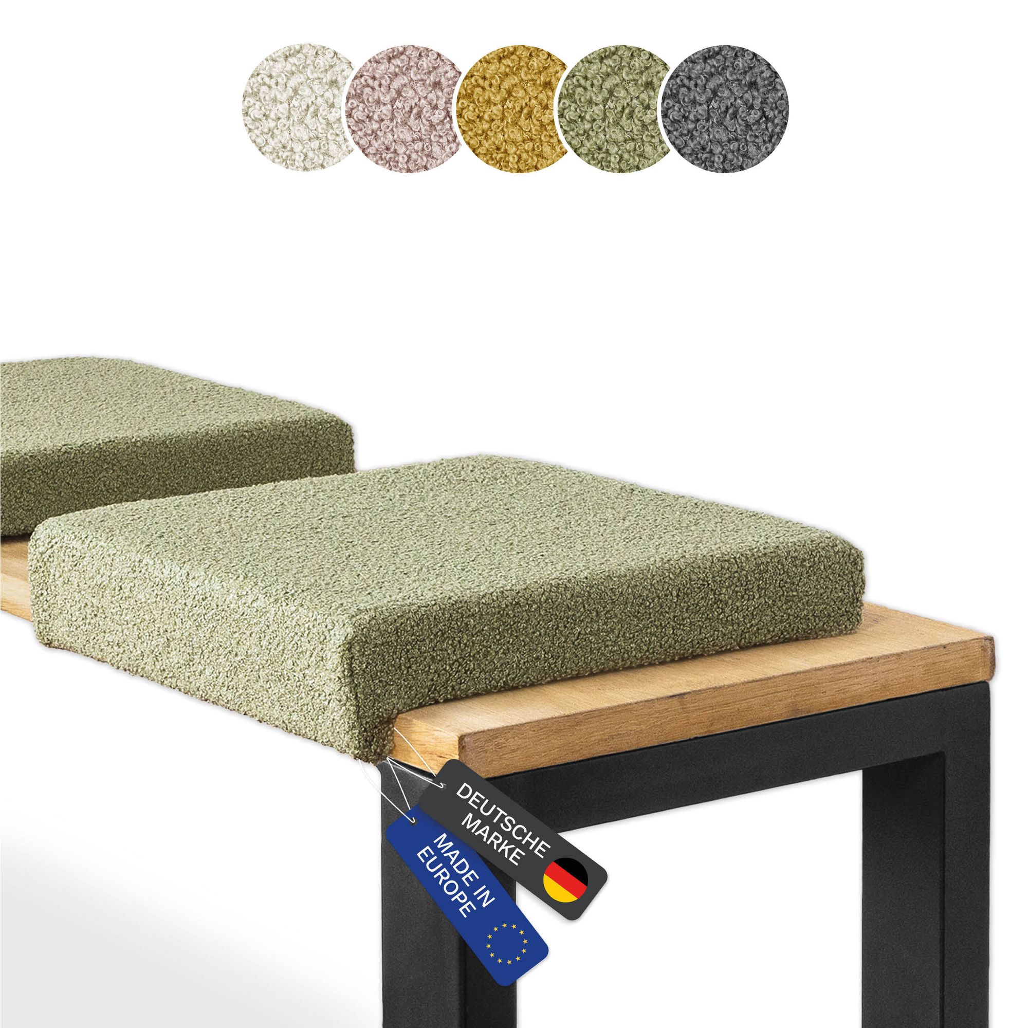 Klemmkissen 1 Leiste Boucle - Bild 1