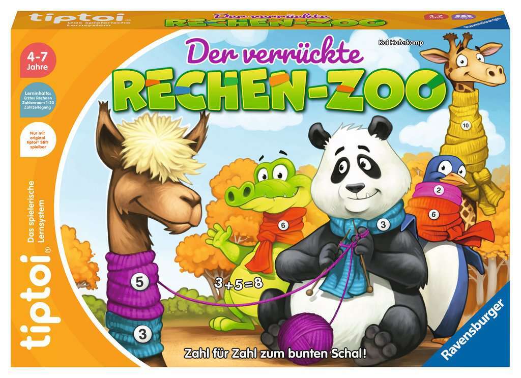 Ravensburger Spiel Der verr&uuml;ckte Rechen-Zoo - Bild 1
