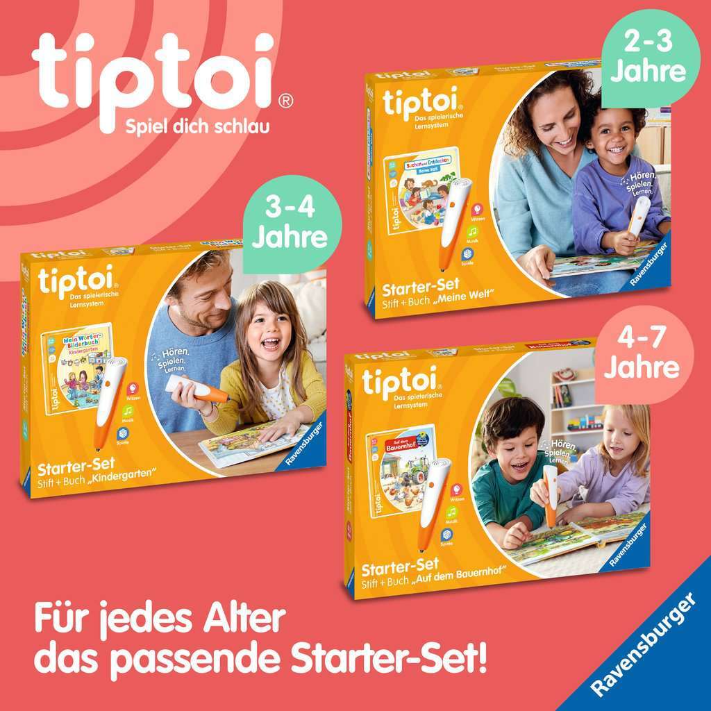 Ravensburger Spiel Starter-Set: Stift und Wörter-Bilderbuch