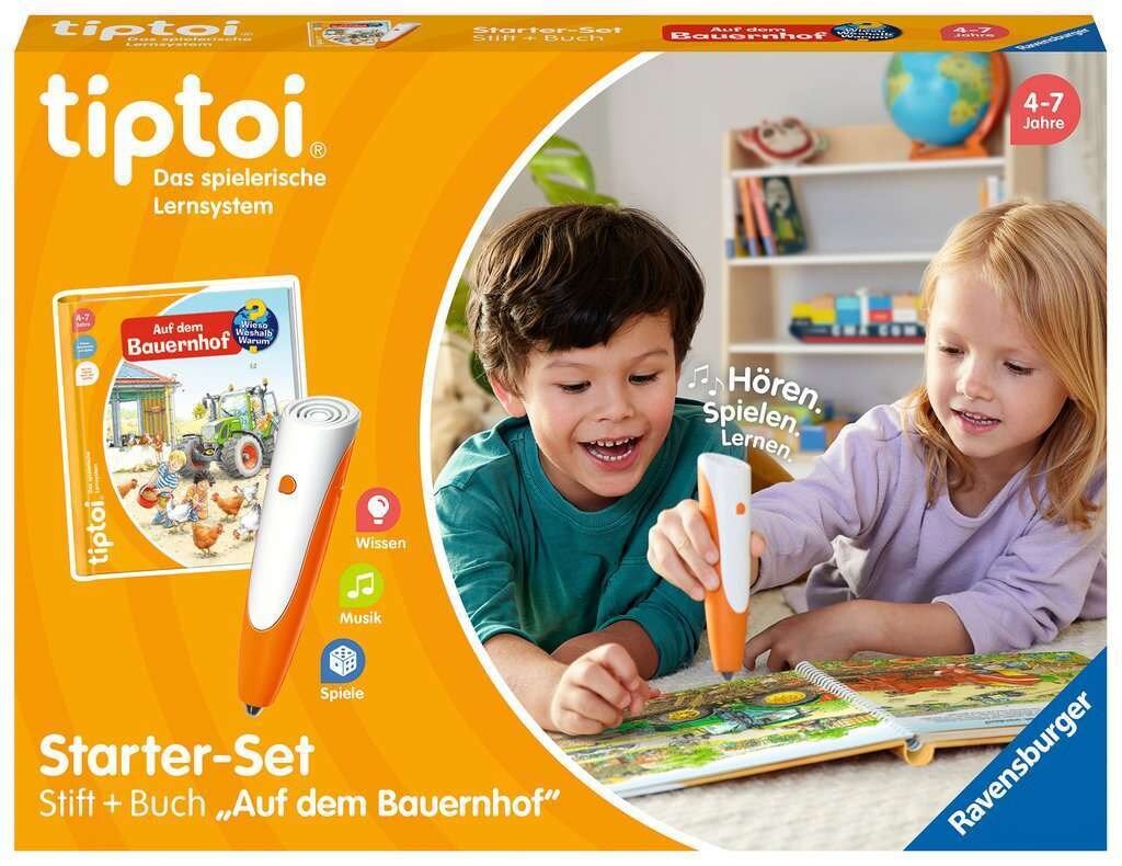 Ravensburger Spiel Starter-Set: Stift und Bauernhof-Buch | 04005556001149