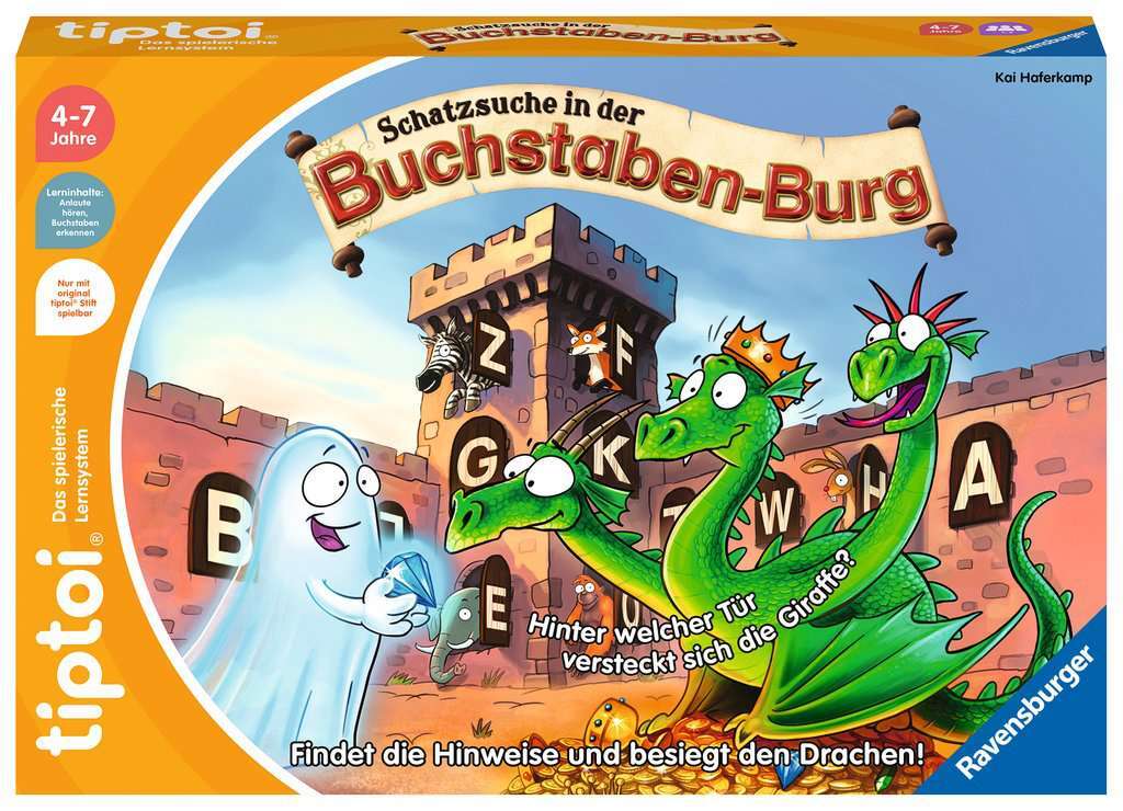 Ravensburger Spiel Schatzsuche in der Buchstaben-Burg - Bild 1
