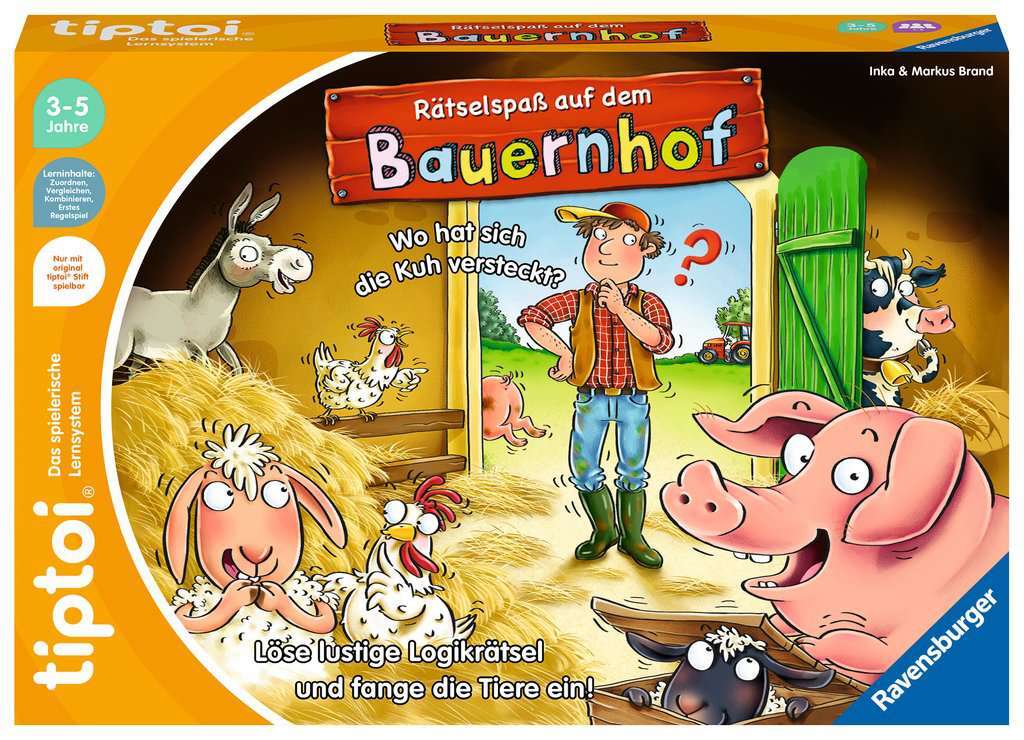 Ravensburger Spiel R&auml;tselspa&szlig; auf dem Bauernhof - Bild 1