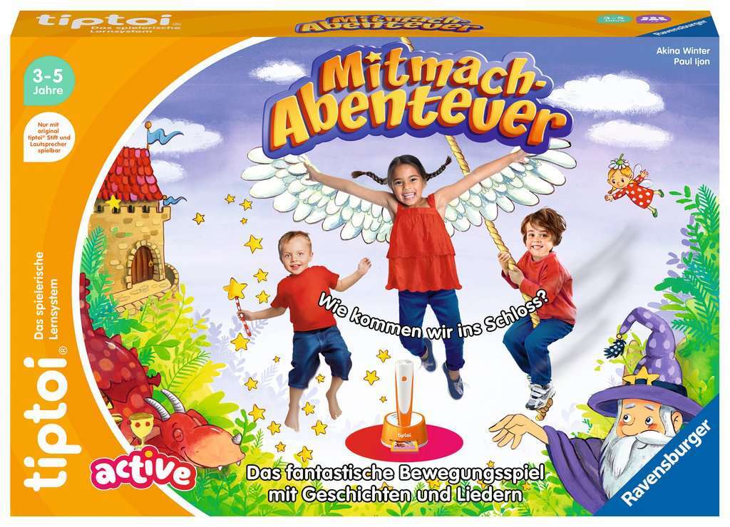 Ravensburger Spiel ACTIVE Mitmach-Abenteuer - Bild 1