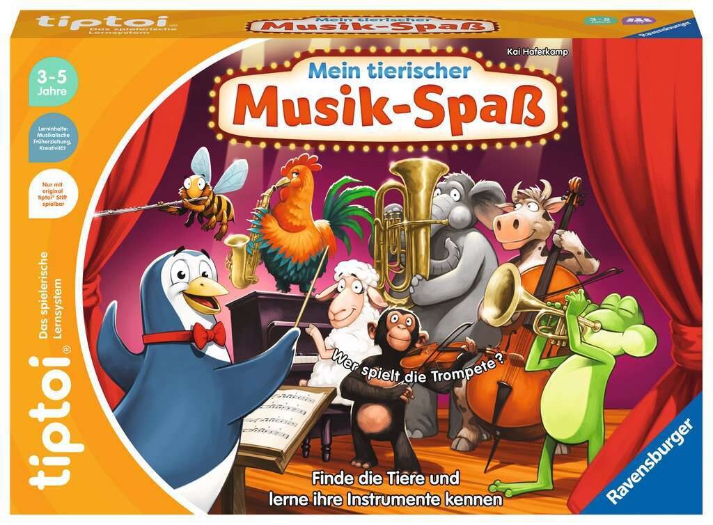 Ravensburger Spiel tiptoi® Mein tierischer Musik-Spaß